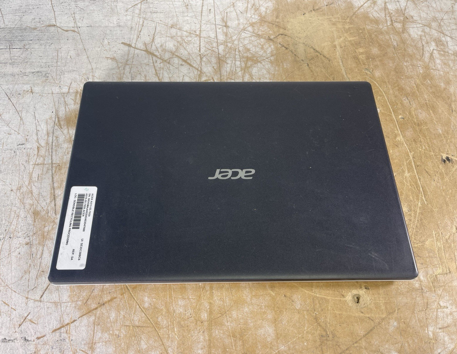 ACER ASPIRE 5 A515-55-378V i3-1005G1 @ 1.20GHz, 16GB RAM, NO HDD/OS – (PARTS)