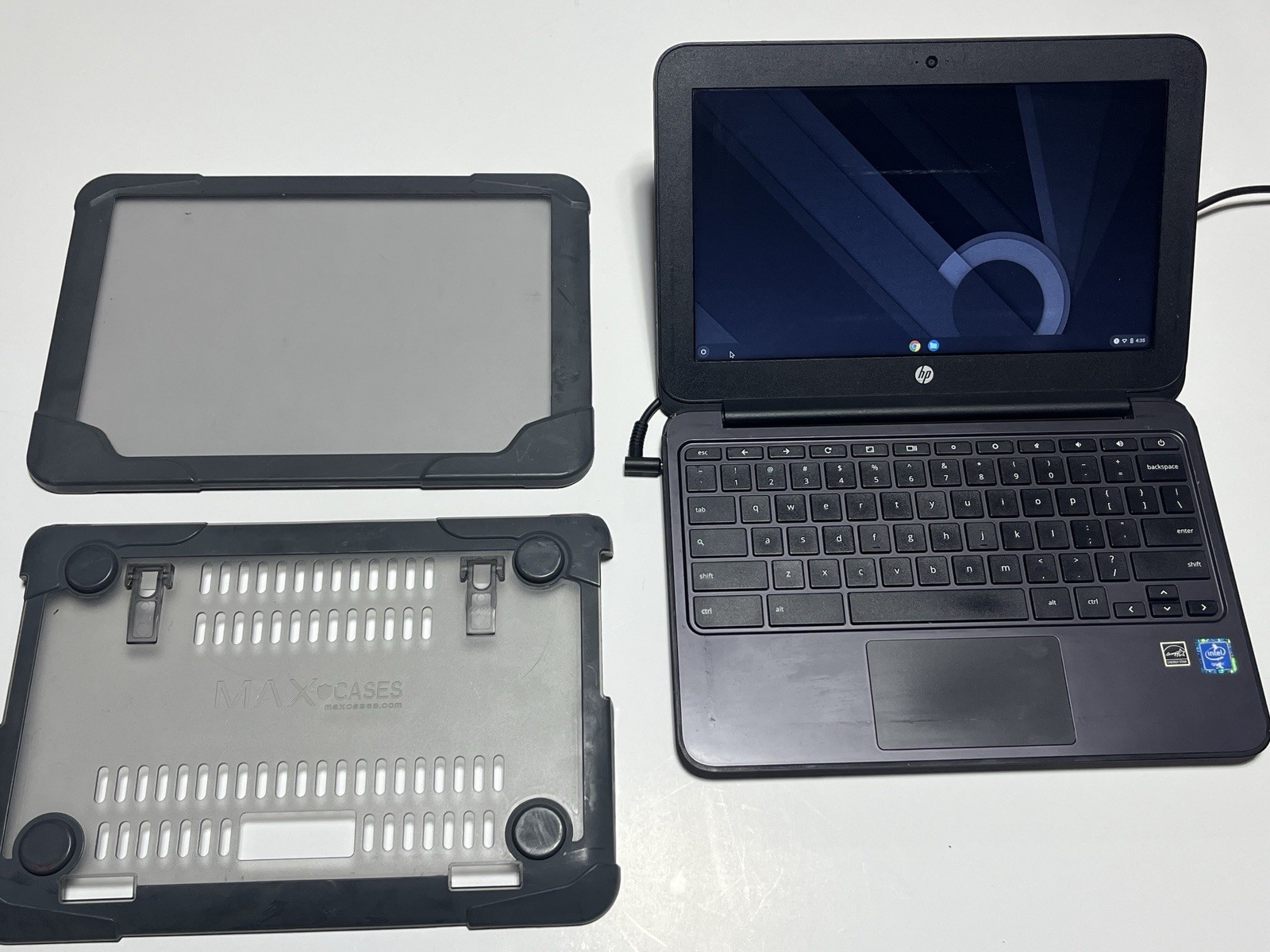 HP Chromebook 11 G4 11.6in Intel Celeron Chrome OS Webcam Black