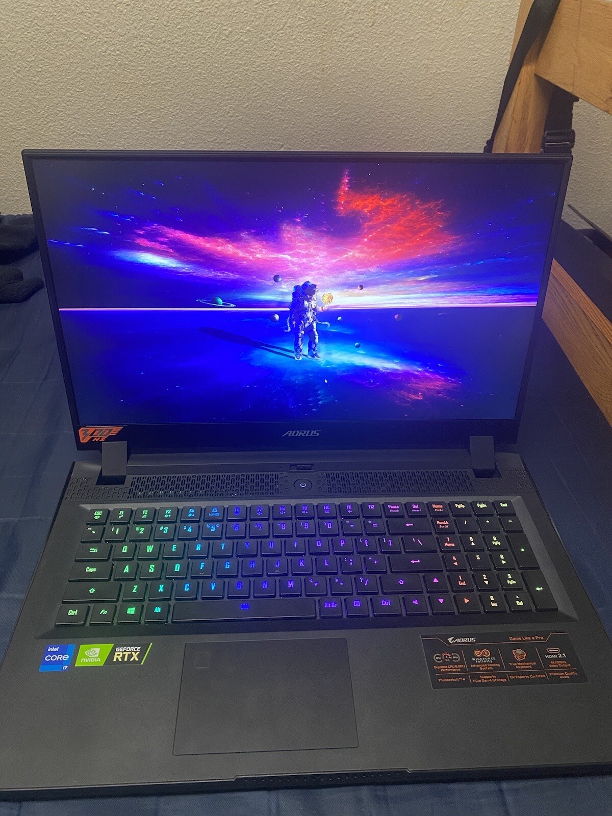 Aorus 17g YD-73U53455H – 17.3” I7 RTX 3080