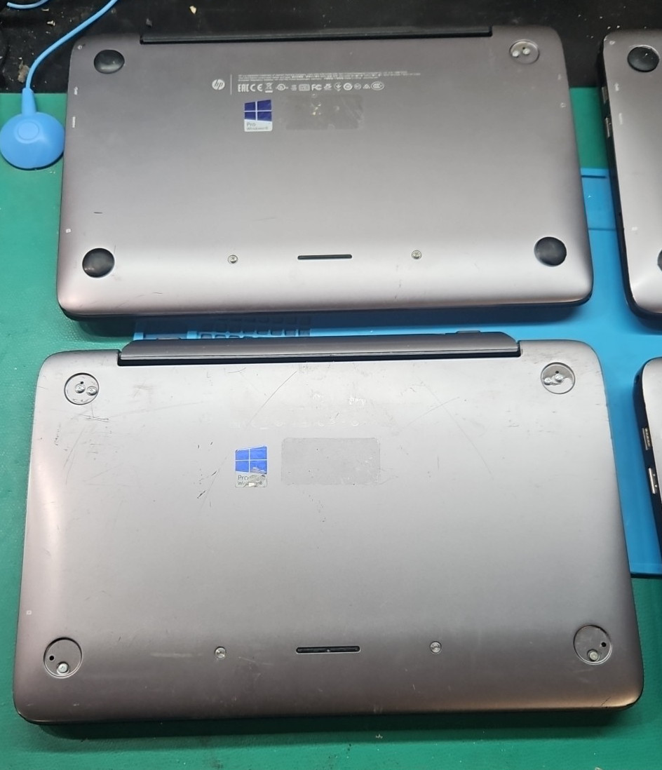 LOT 4 HP Pro x2 410 G1 11.6″ i5-4202Y 1.6GHz 4GB 2-in-1 Laptops FOR PARTS AS IS