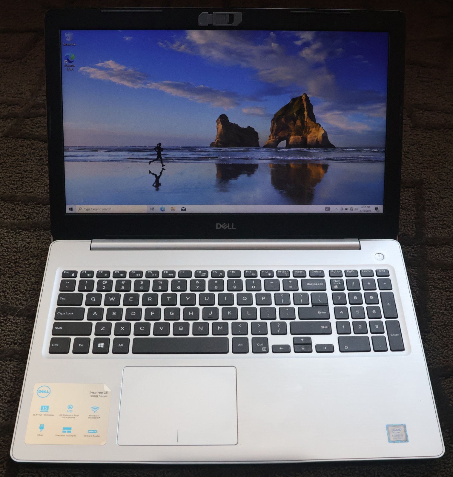 Dell Inspiron 15 5570 – Intel Core i3-8130U – 4GB DDR4 RAM – 1 TB – Weak Battery
