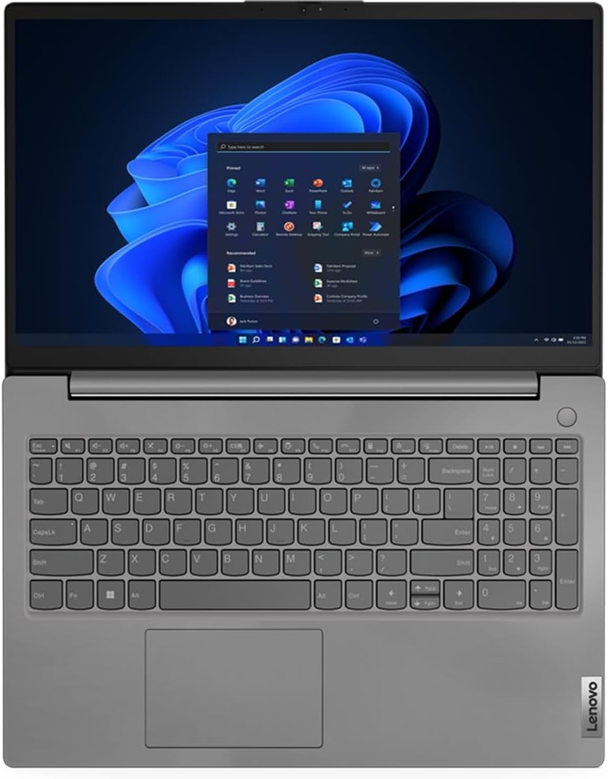Lenovo Laptop V15 for Business, Home, Student (15.6″ FHD Anti-Glare, Intel…