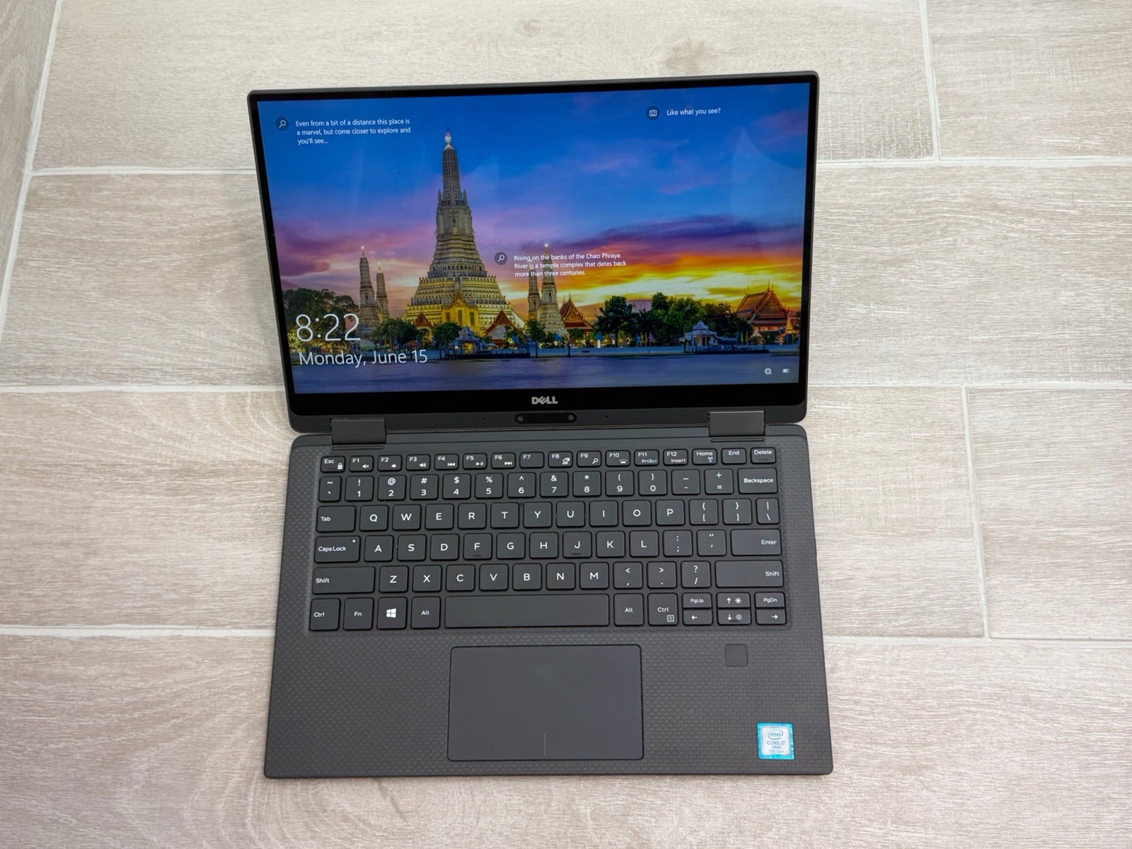 Dell XPS 13 9365 13.2″ Touch Laptop Core i7-7Y75 8GB RAM 256GB NVMe SSD