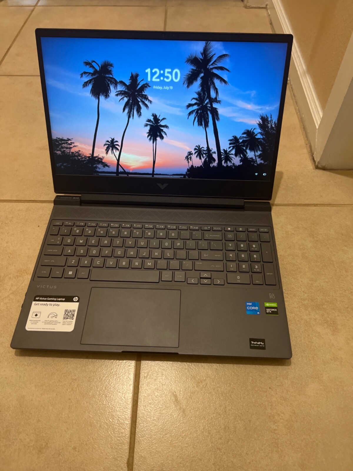 Victus by HP gaming laptop 15 12th gen Intel Core i5 processor 16GB RAM GTX 1650