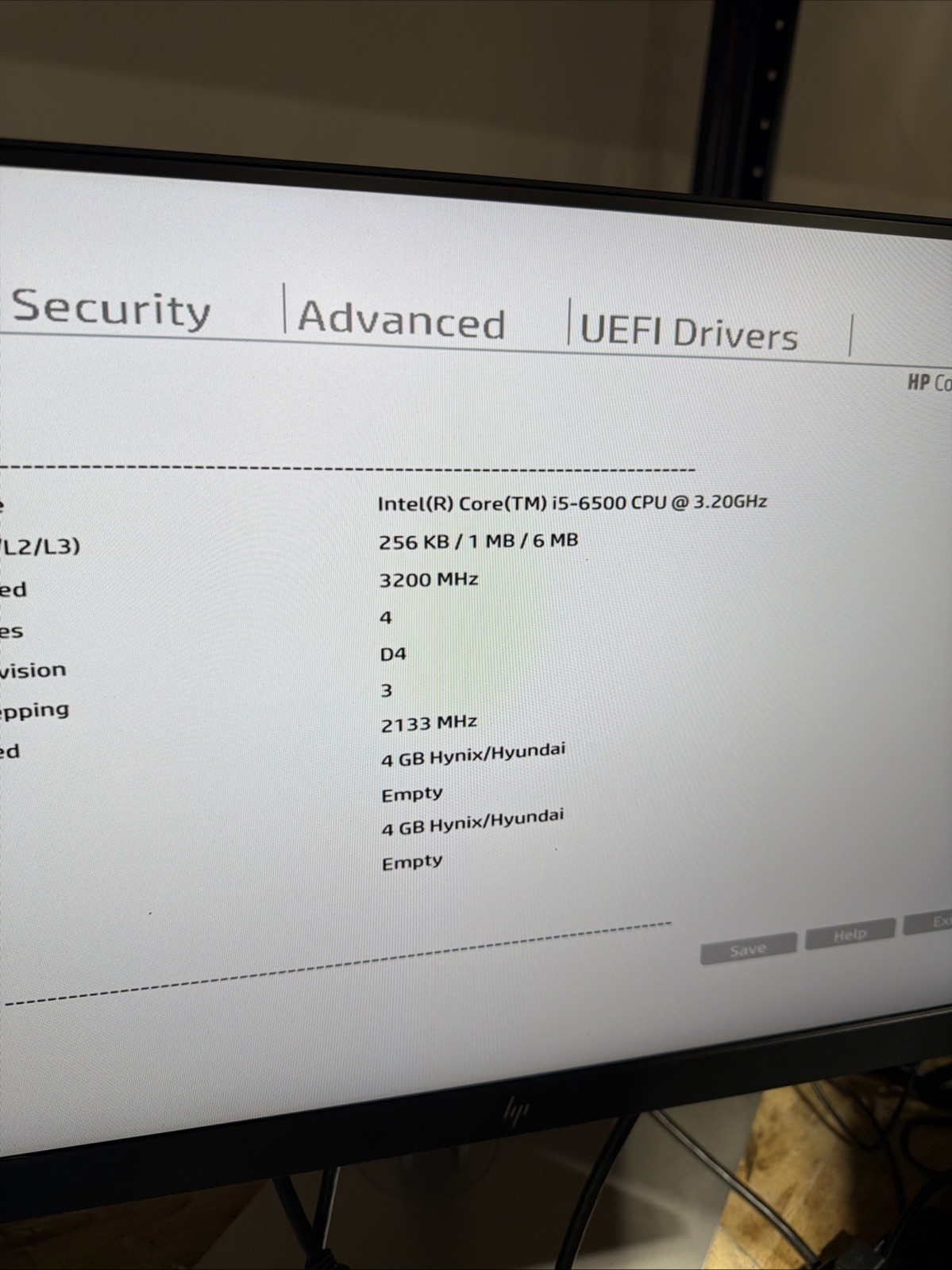 HP ProDesk 600 G2 SFF i5-6500 3.2GHz 500GB HD 8GB DDR4 Desktop C324