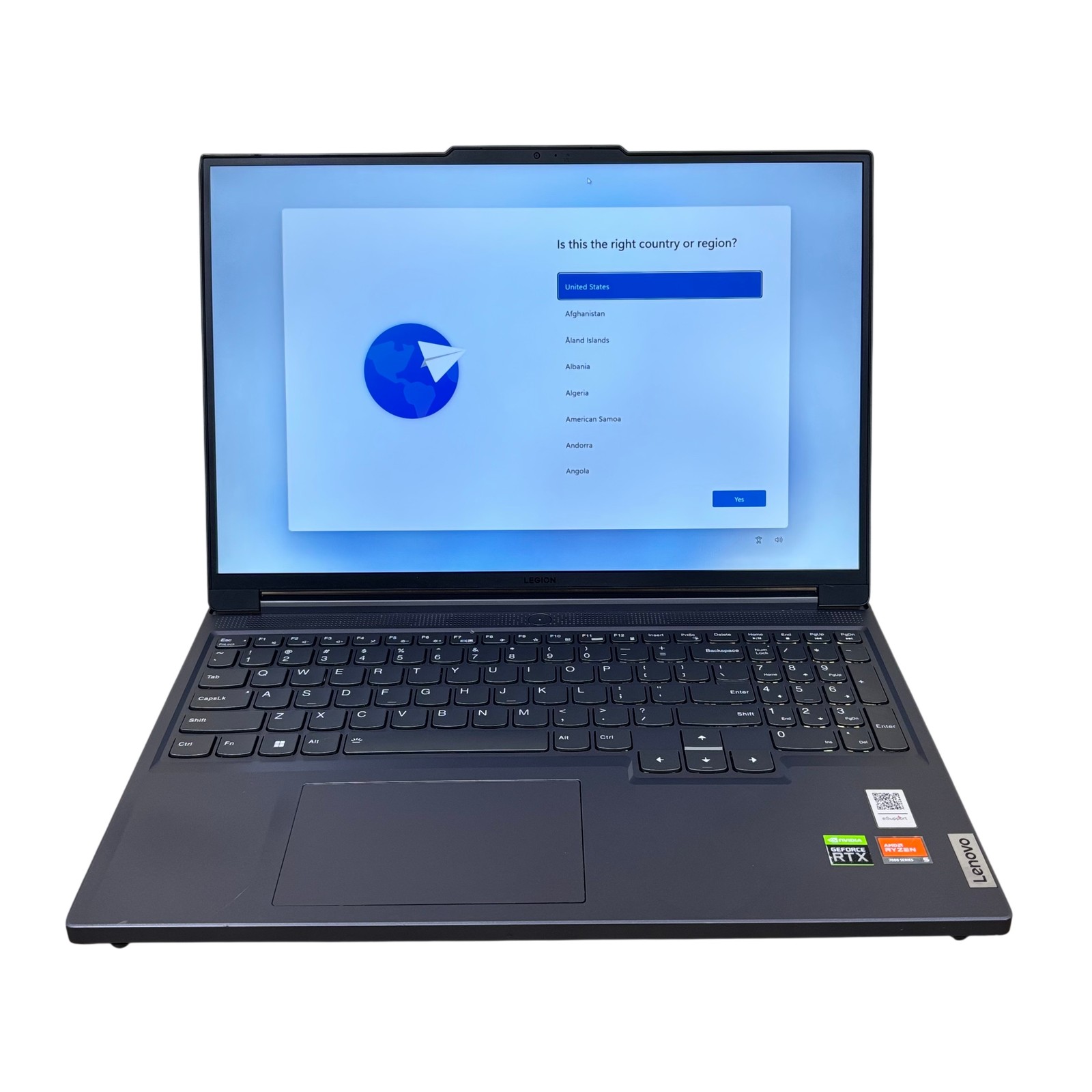 Lenovo Legion Slim 5 16APH8 Ryzen 5 7640HS RTX 4060 16GB RAM 512GB SSD 16″