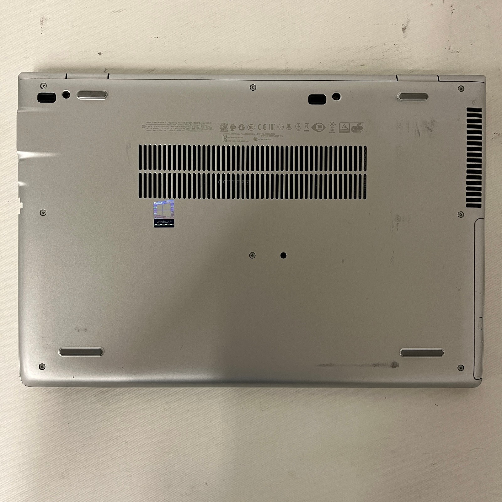 HP ProBook 650 G4 i7-8650U @1.90GHz | 256GB NVMe | 16GB RAM | No OS