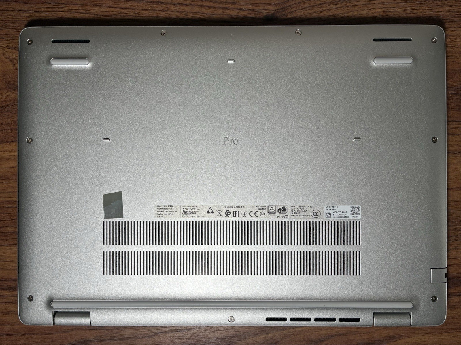 MINT Dell Pro 16 PC16250 Laptop Ultra 7 265U 16GB RAM 1TB SSD 2 Years Warranty!