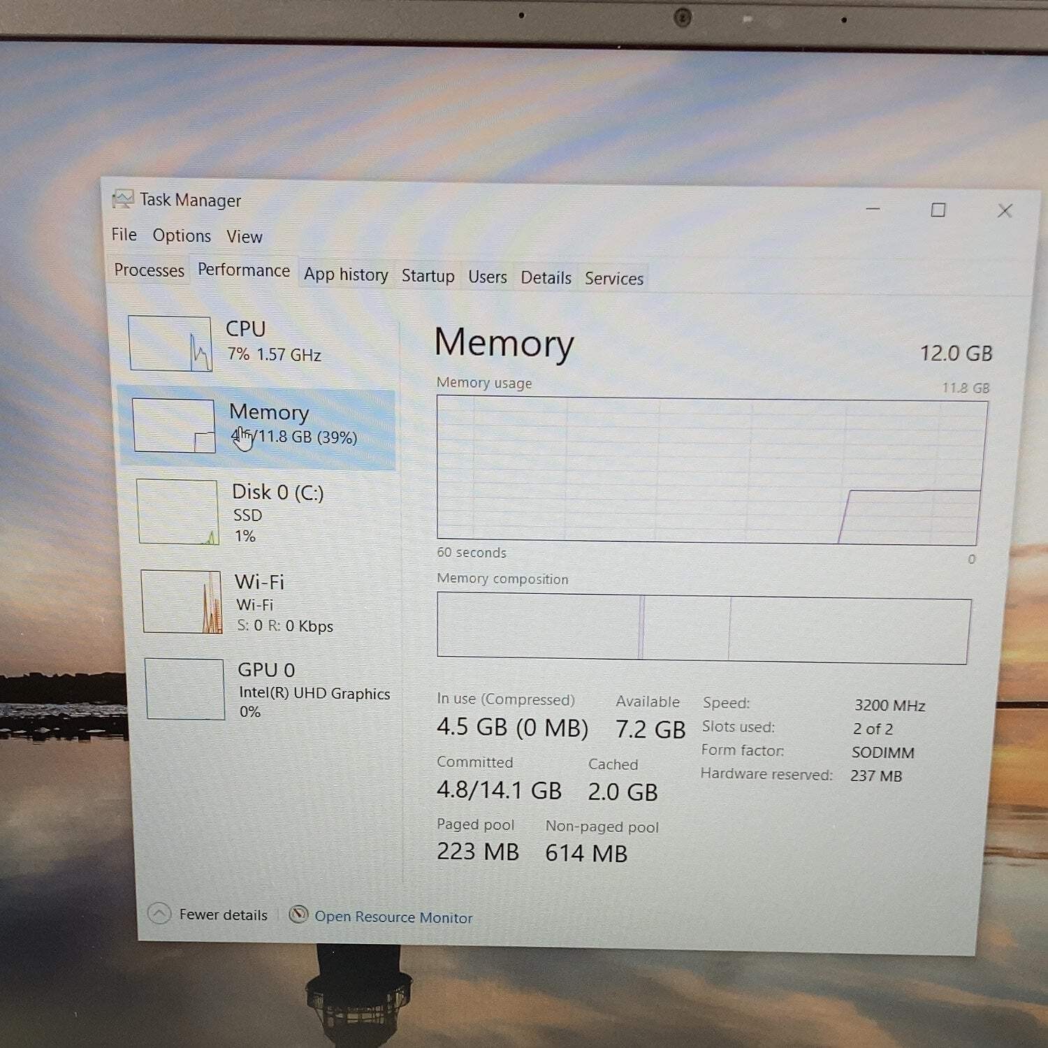 Dell Inspiron 5501 15″ i5-1035G1 1.0GHz 12GB RAM 256GB SSD