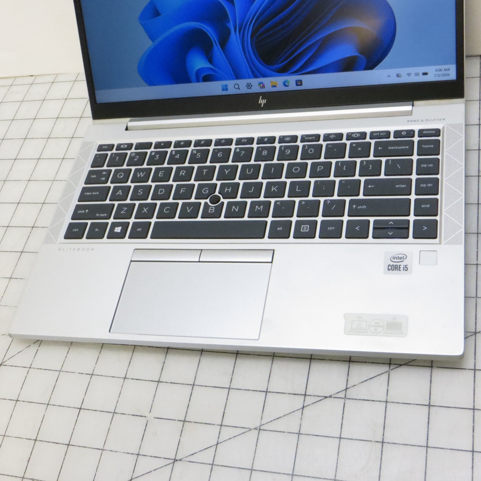 HP EliteBook 840 G7 Intel i5 10th Gen 8GB RAM 256GB SSD 14″ Win 11 Pro Laptop PC