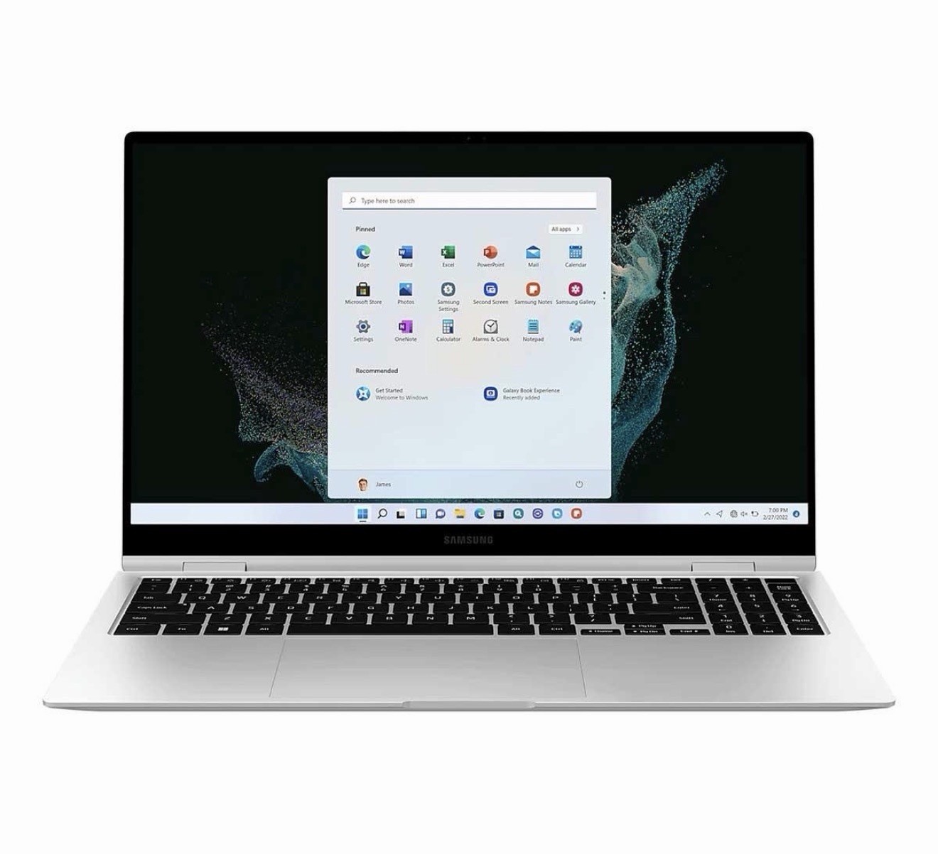 Samsung Galaxy Book 15.6″ 2-in-1 Touch i7 16GB 1TB SSD Windows 11 Silver