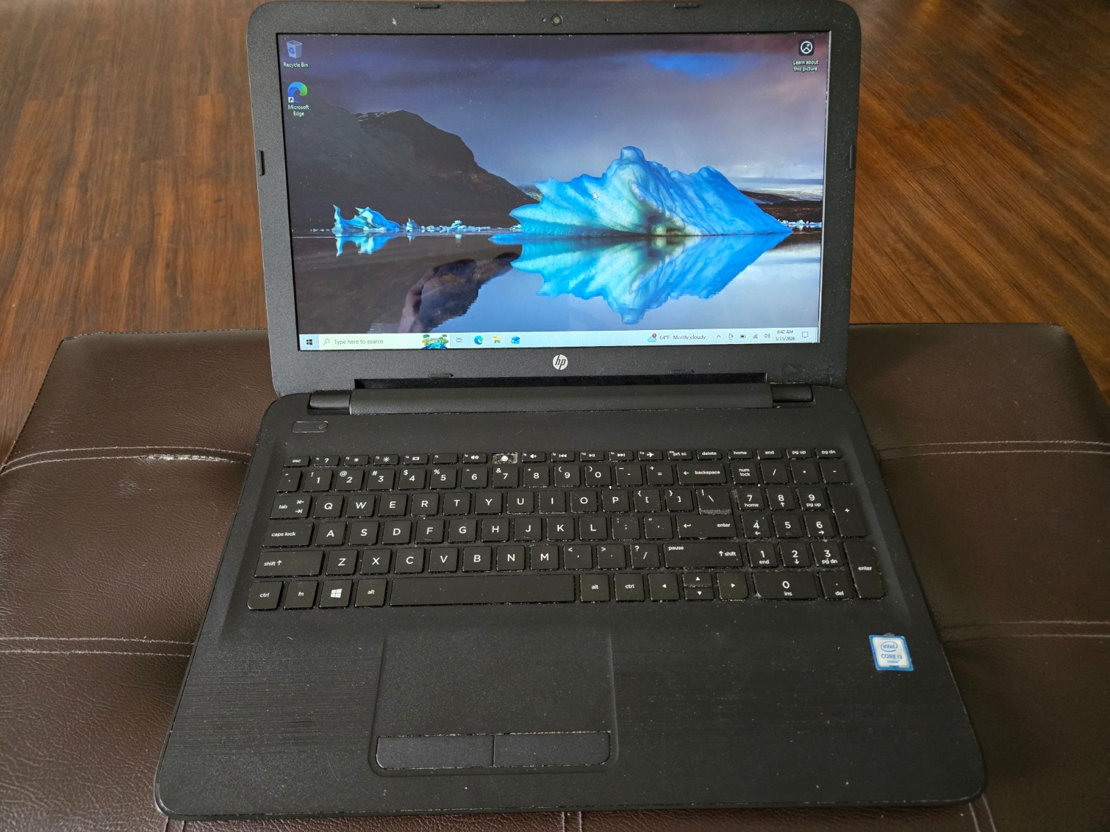 HP 15-AY009DX Laptop-Core I3-6100U 2.30GHZ-6GB RAM-500GB HDD-Win 10-HDMI