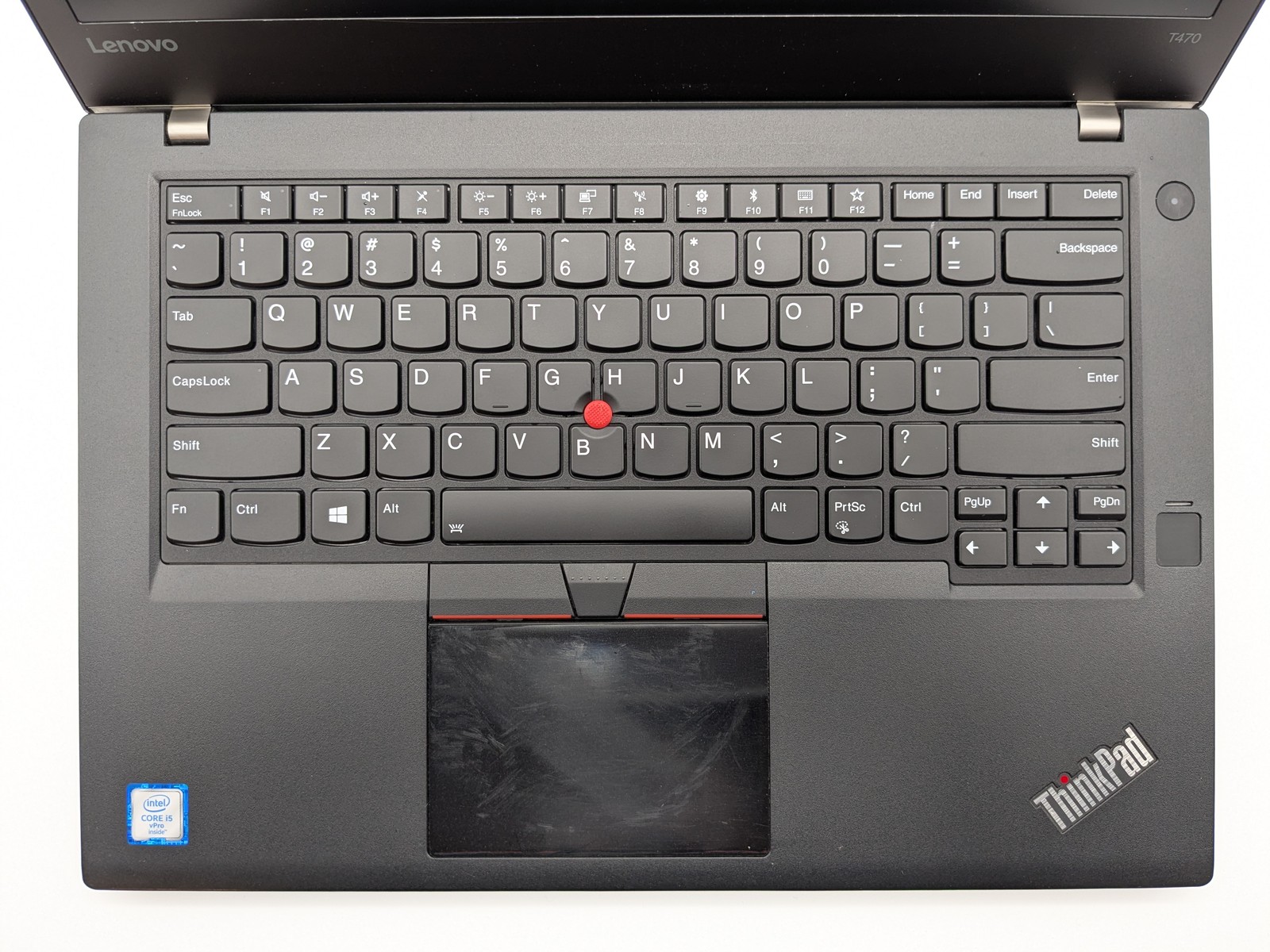 ThinkPad T470 14″ FHD I5-6300U 256GB SSD 8GB W10P Webcam Backlit FPR