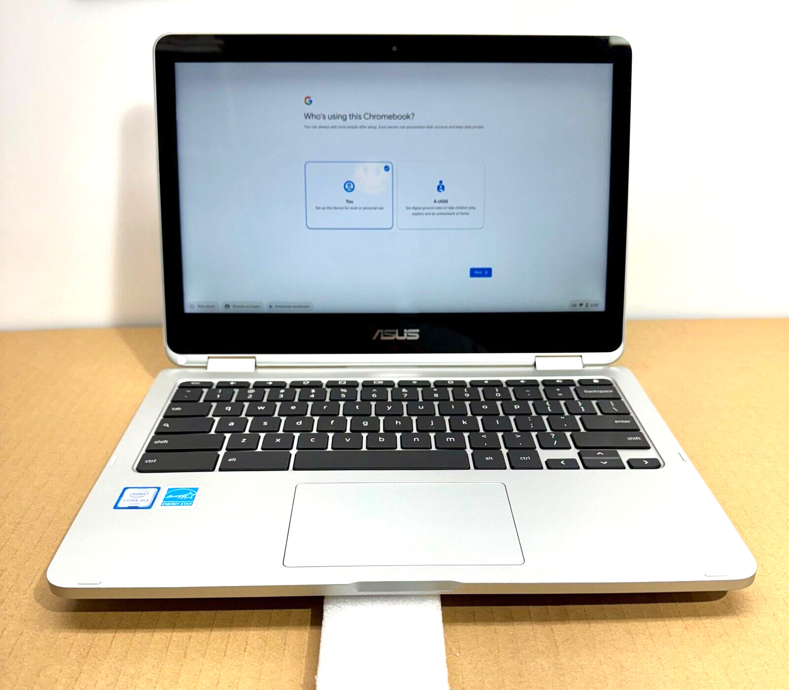 Asus Chromebook C302C Flip 12.5″ TouchScreen INTEL CORE M3 4GB 64GB Wi-Fi BT