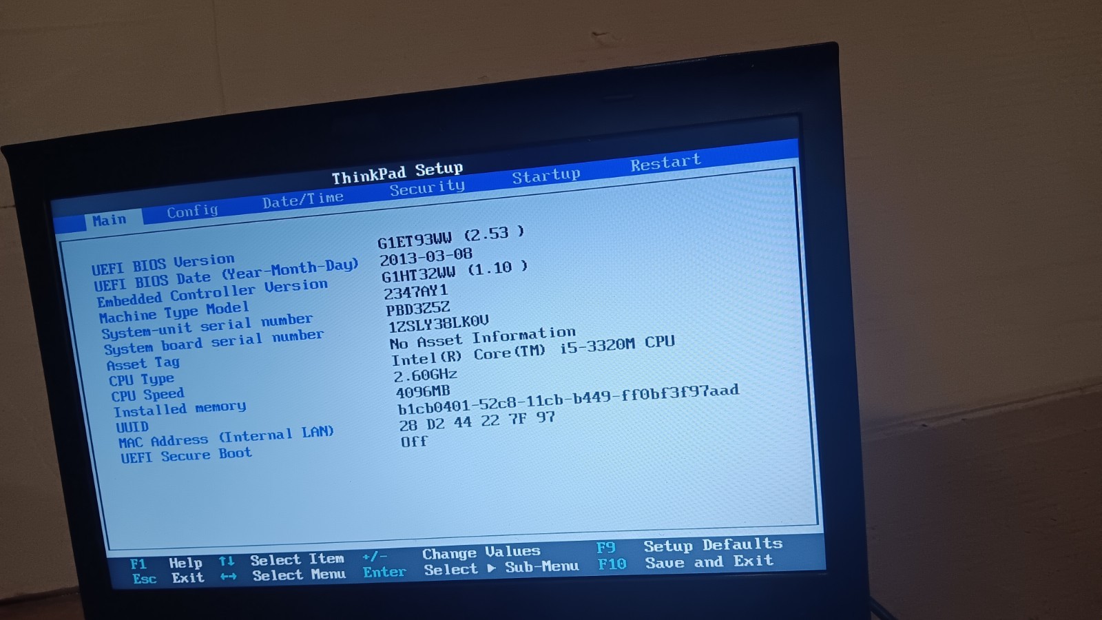 Lenovo Thinkpad T430 Laptop Intel Core I5 -3320M @ 2.60 GHz 14″ LCD Screen Parts