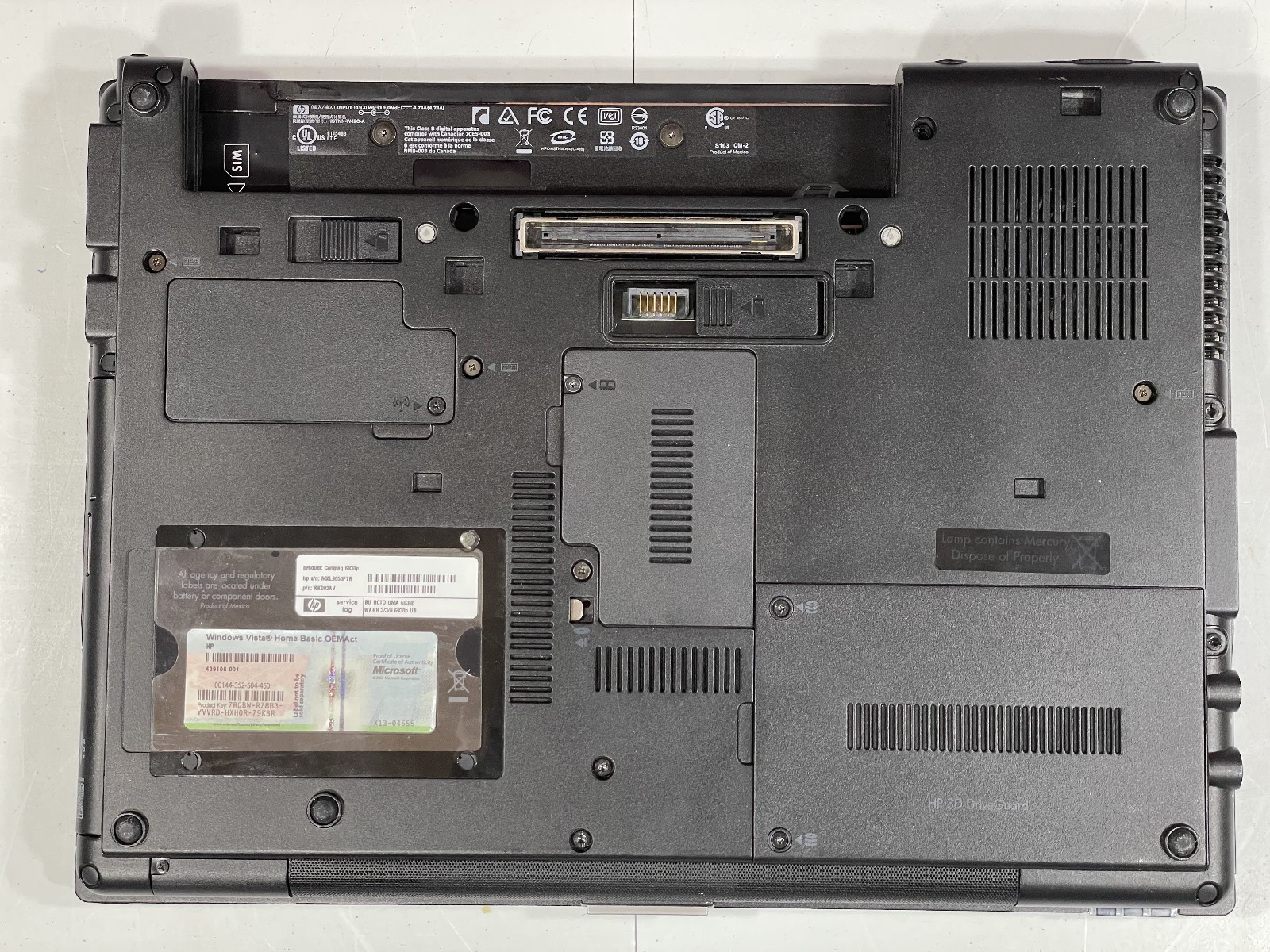RESTORED HP Elitebook 6930p Windows XP Vintage Retro Gaming Laptop PC