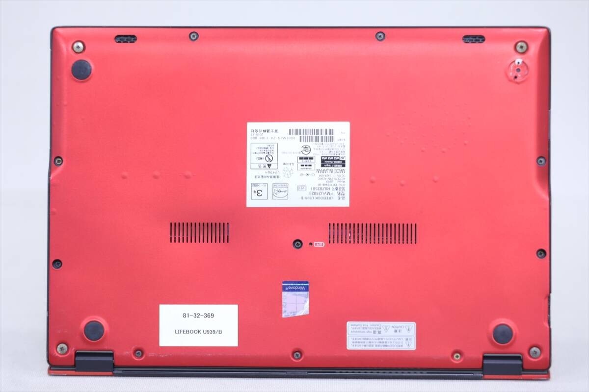 Fujitsu Lifebook U939/B Core i5 8365U 1.6GHz RAM 8GB SSD 256GB From JP