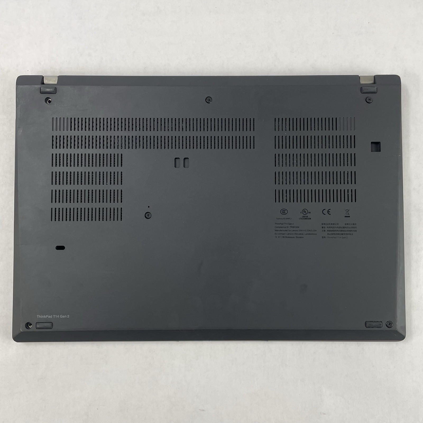 Lenovo ThinkPad T14 Gen 2a 14″ Ryzen7 Pro 5850U 1.90 GHz 16 GB RAM No SSD/OS/AC