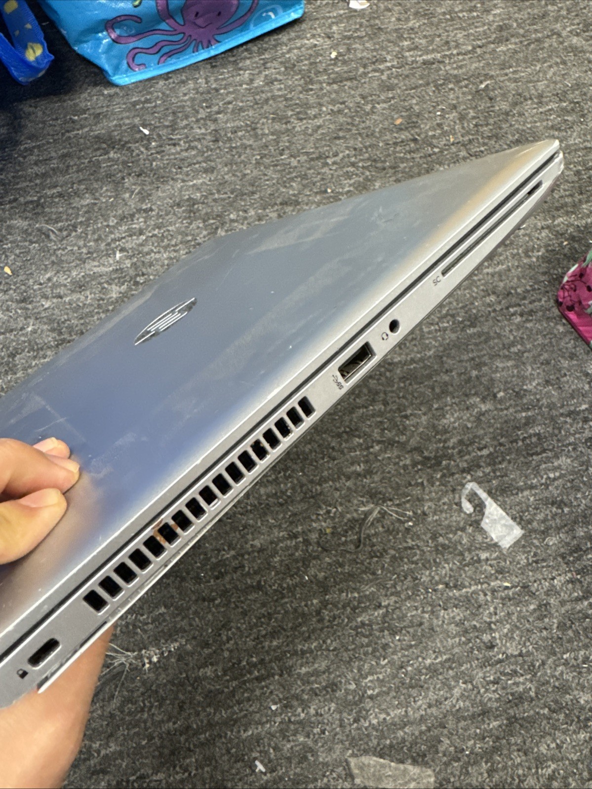 HP ProBook 645 G4 HSN-I15C Silver Parts Only Untested Dented See Below