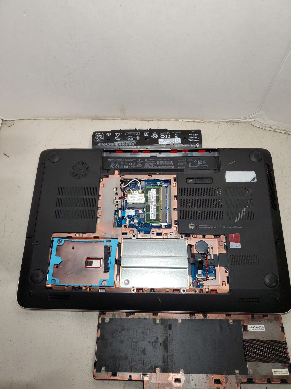 HP ENVY TS 17 CORE i7-4700MQ 8GB RAM No HDD/SSD/OS! BIOS PW! #69