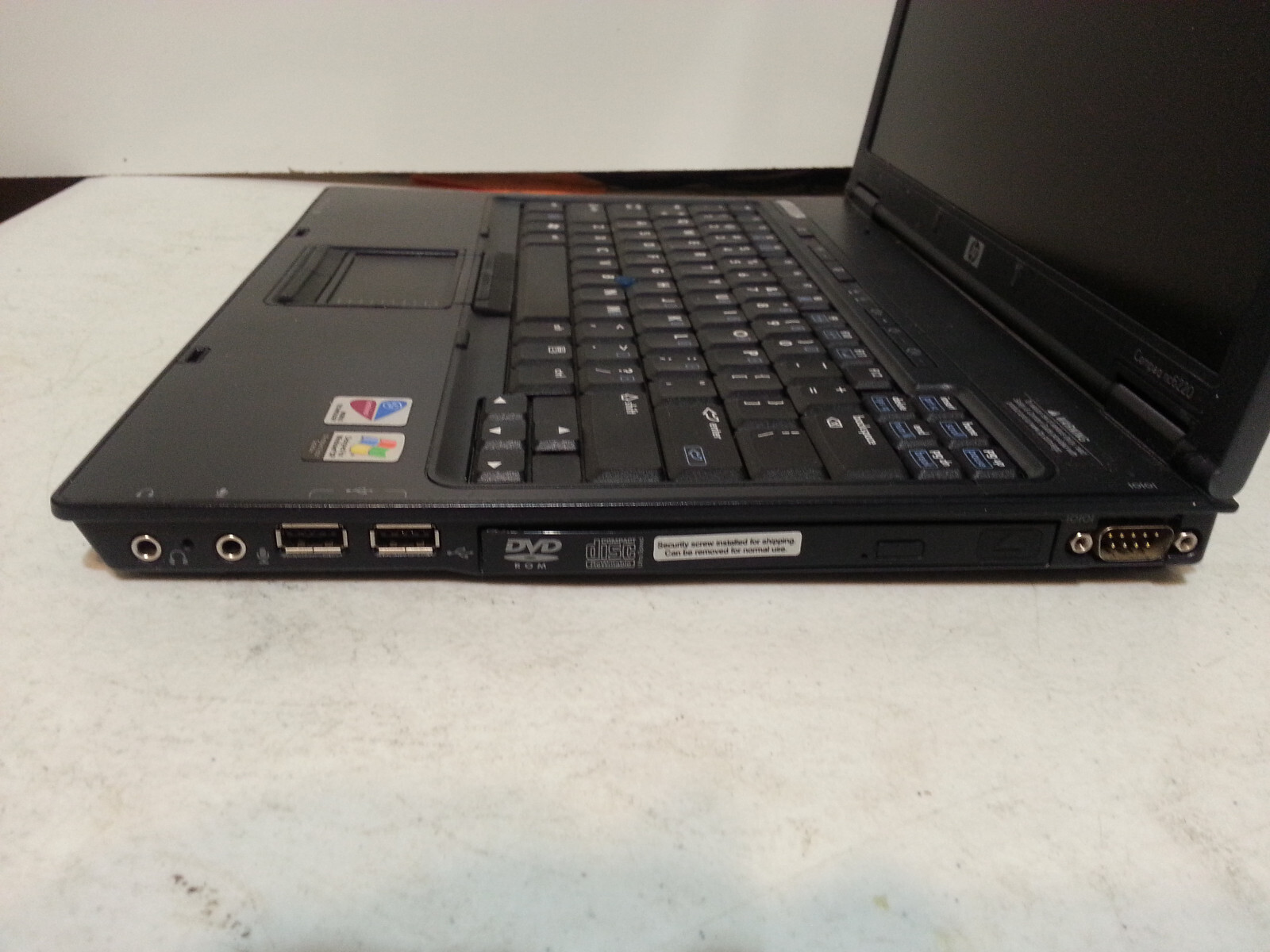 HP Compaq nc6220 14″ Laptop intel Pent m1.73 1.5 ram, 40gig HDD, Windows 7