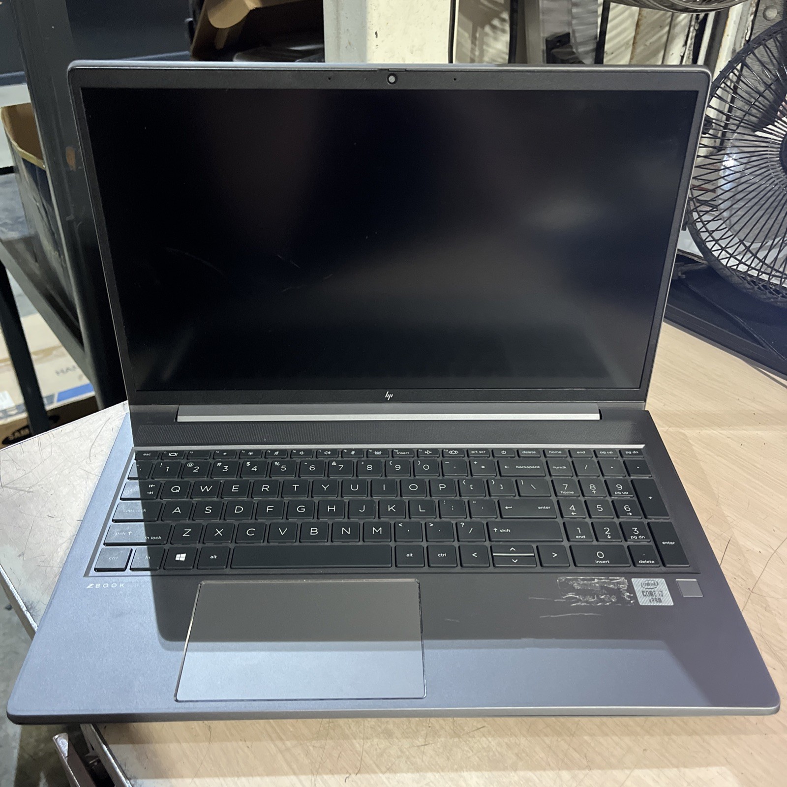 HP ZBOOK POWER G7 MOBILE INTEL CORE I7-10850H 2.70GHZ 8GB RAM NO HD