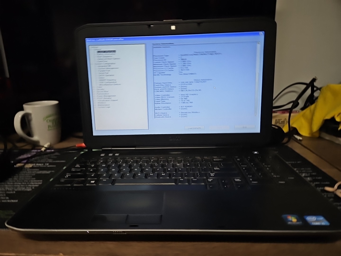 Dell Laptop Latitude E5530 Intel i5 3360CPU 2.8GHz 8GB DD3 320GB HD ST 74JQWW1
