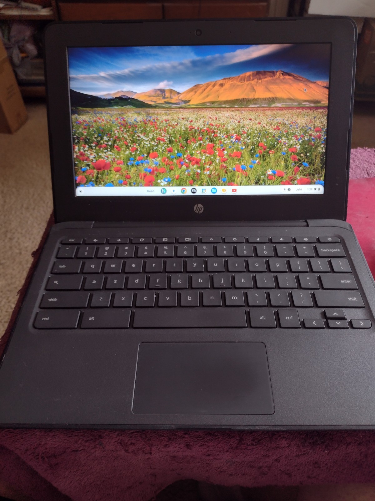 HP CHROMEBOOK 11A G6 EE 4GB 16GB VERY NICE CLEAN GOOD RUNNING LAPTOP UPTO DATE