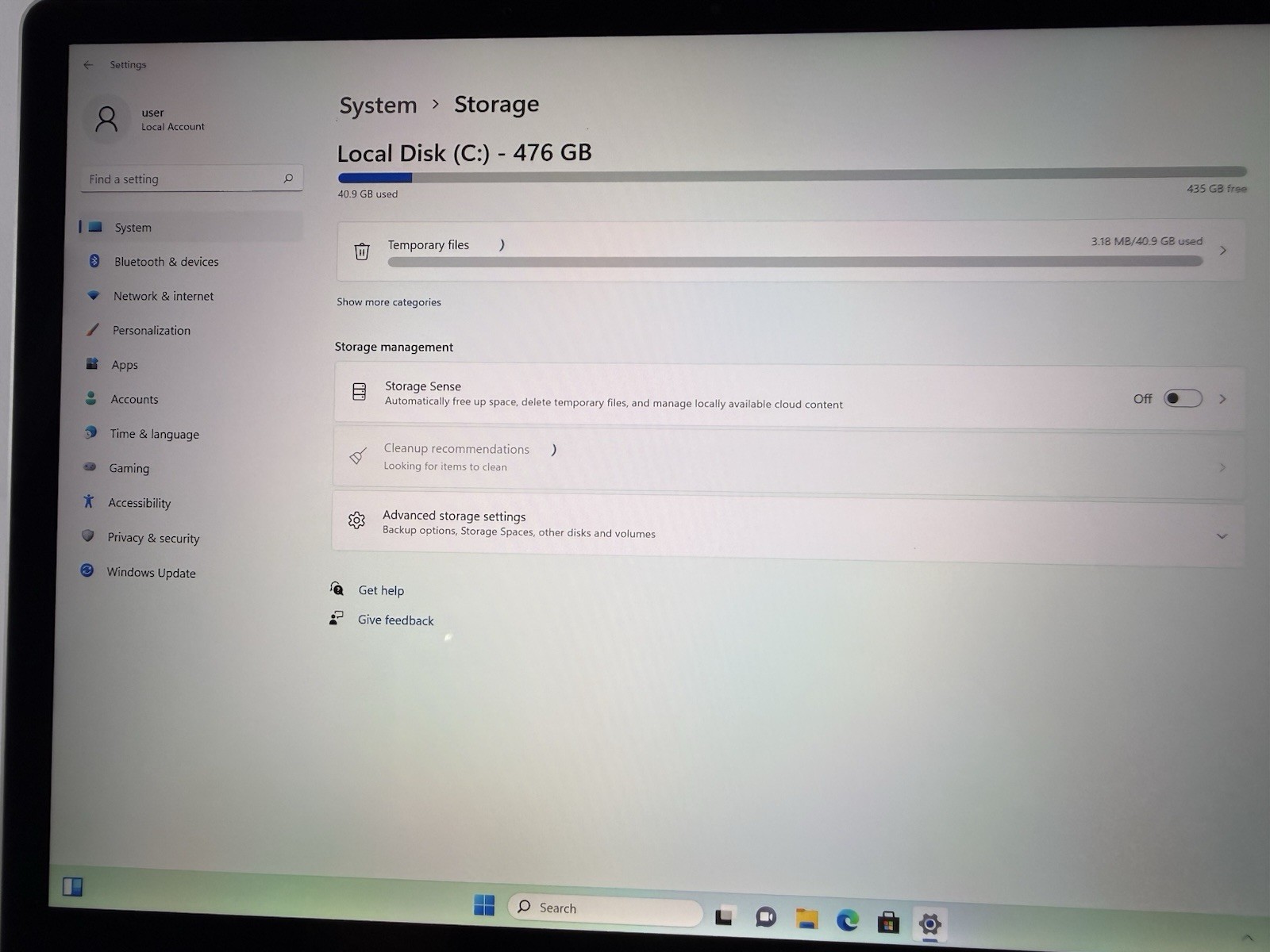 Microsoft Surface Laptop 5 13.5” 1950 Intel Core i7-1265U 16GB RAM 512GB NVME