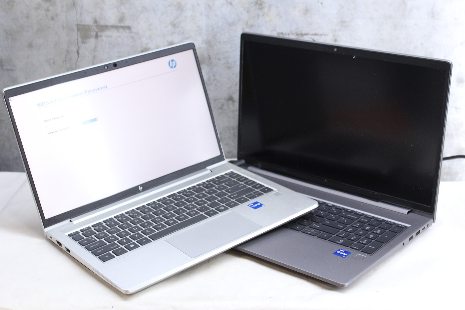 Lot of 2 HP ZBook Power G8 and EliteBook 640 G10 *No SSDs, Bad Mobo/Bat As-Is!