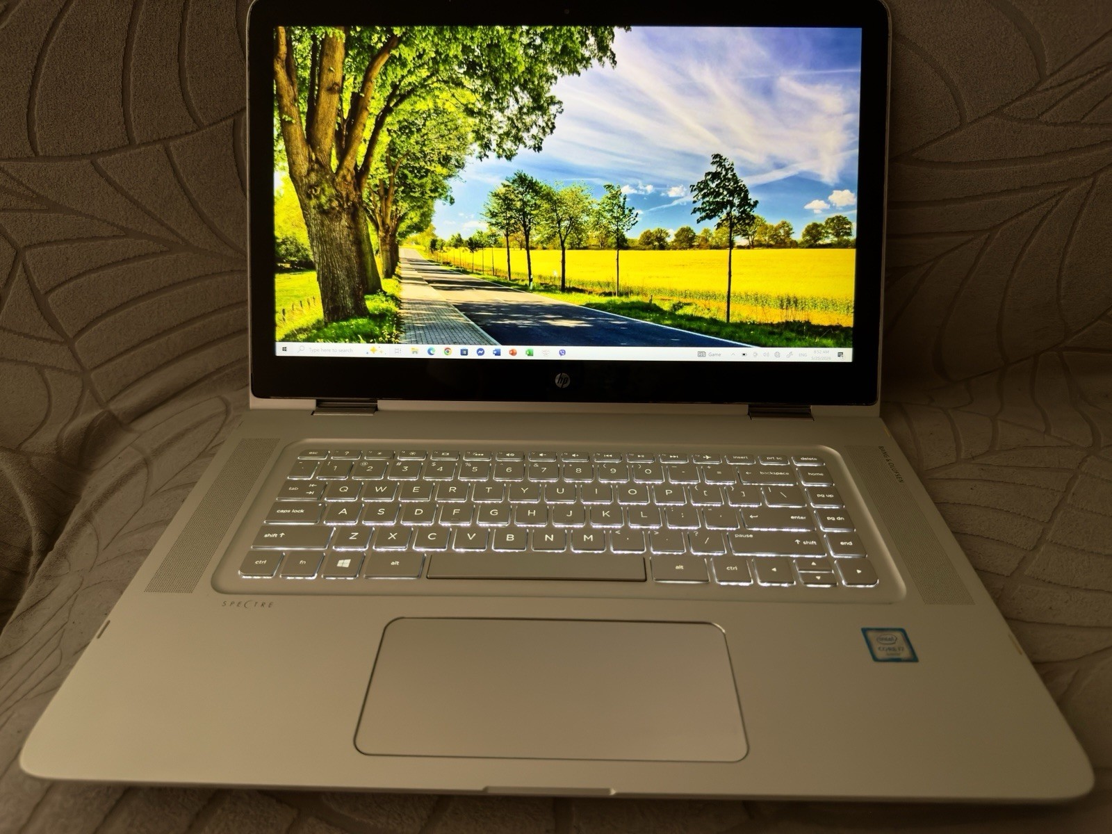 HP Spectre x360 2-in-1 15in Intel Core I7 Silver 16GB RAM 512GB SSD Touchscreen