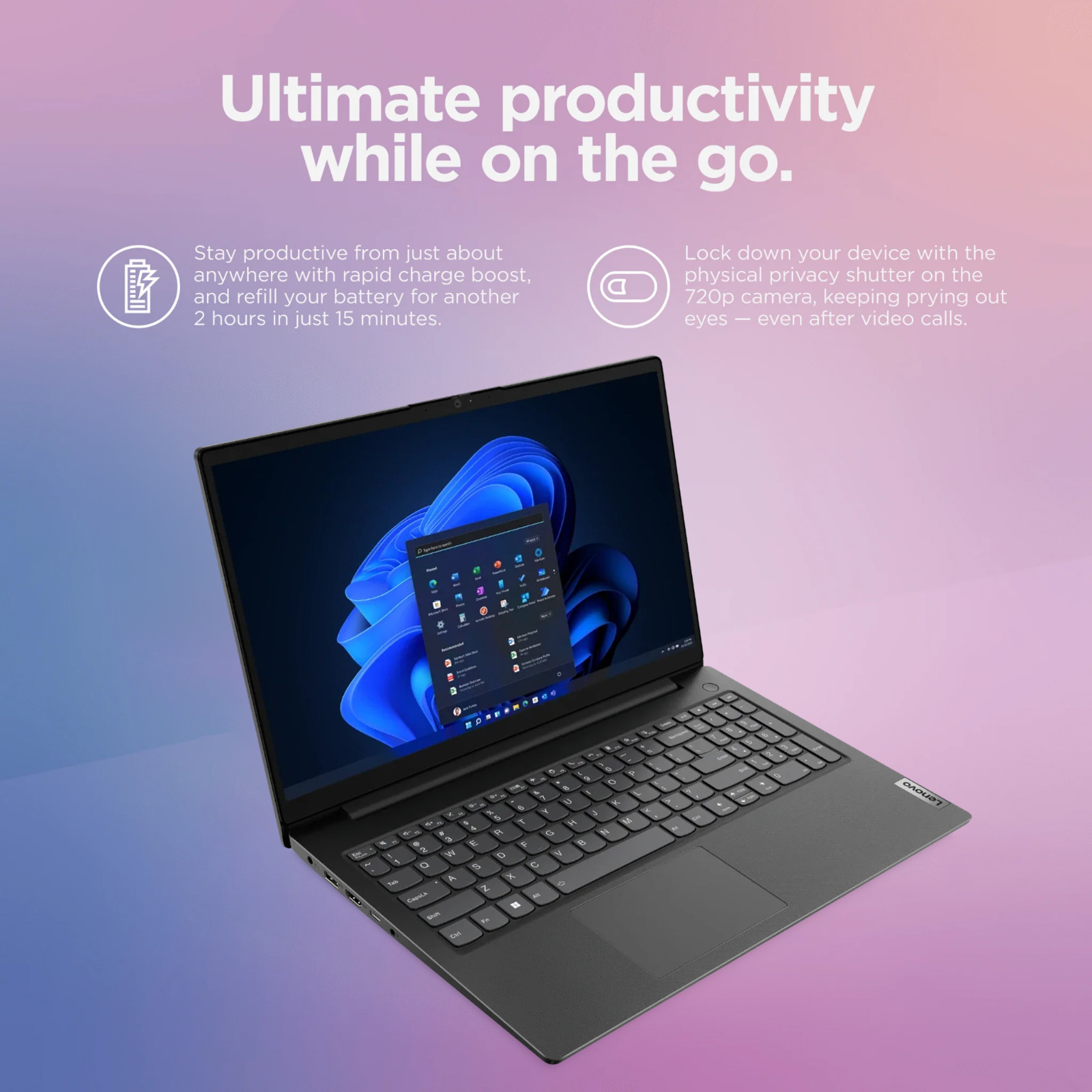 2026 Lenovo Business Laptop 15.6 8-Core Ryzen 7 Upto 40GB RAM 2TB SSD Office Pro