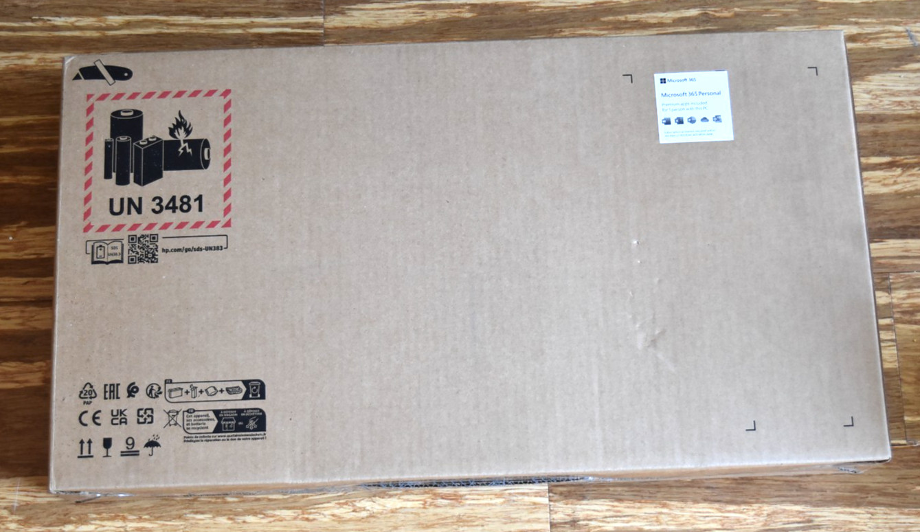HP 15-fc0651ds 15.6in Laptop AMD 7120u 4gb MEM 128gb SSD Win11 NIB