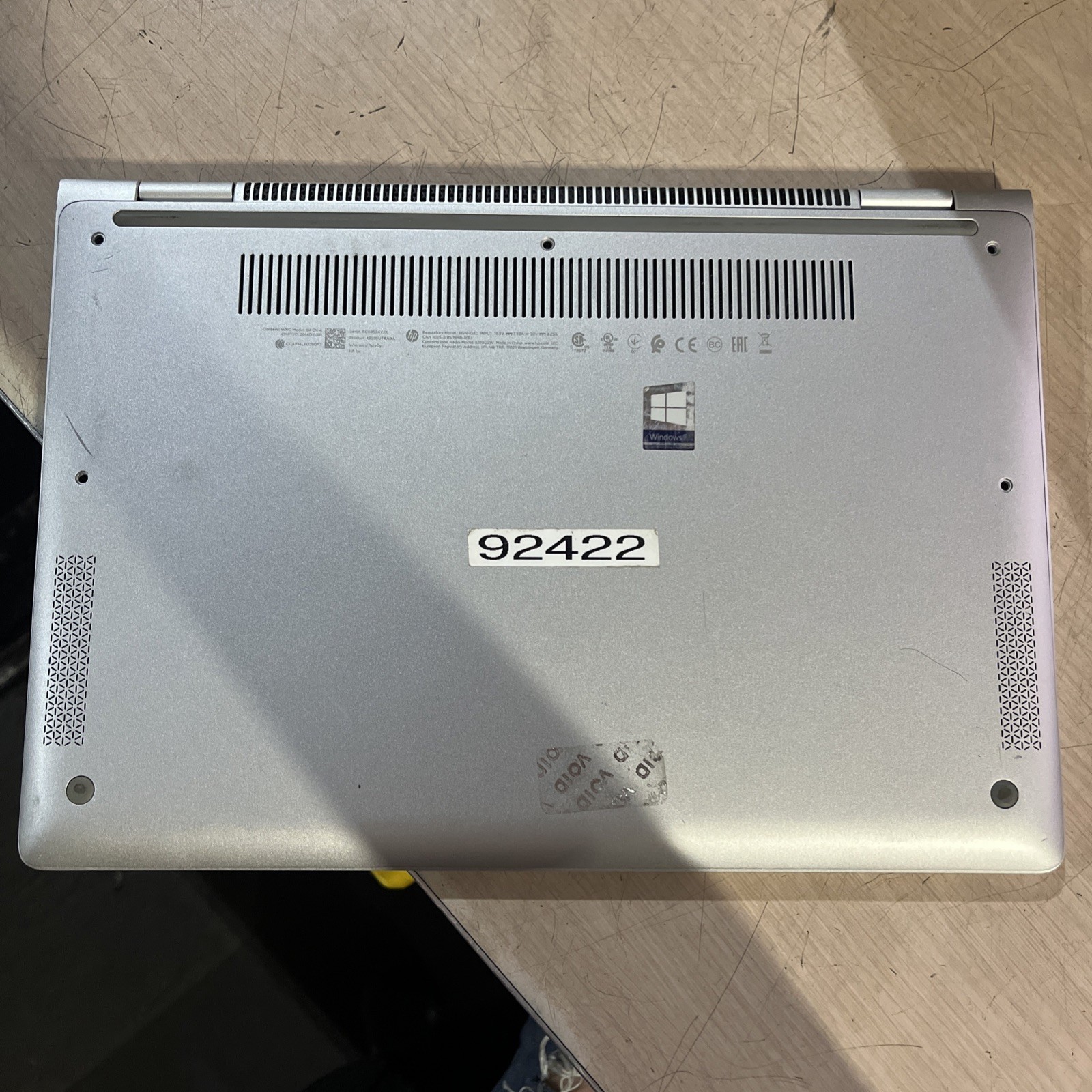 HP ELITEBOOK 8265D2W INTEL CORE I5 7TH GEN 8GB RAM NO HD