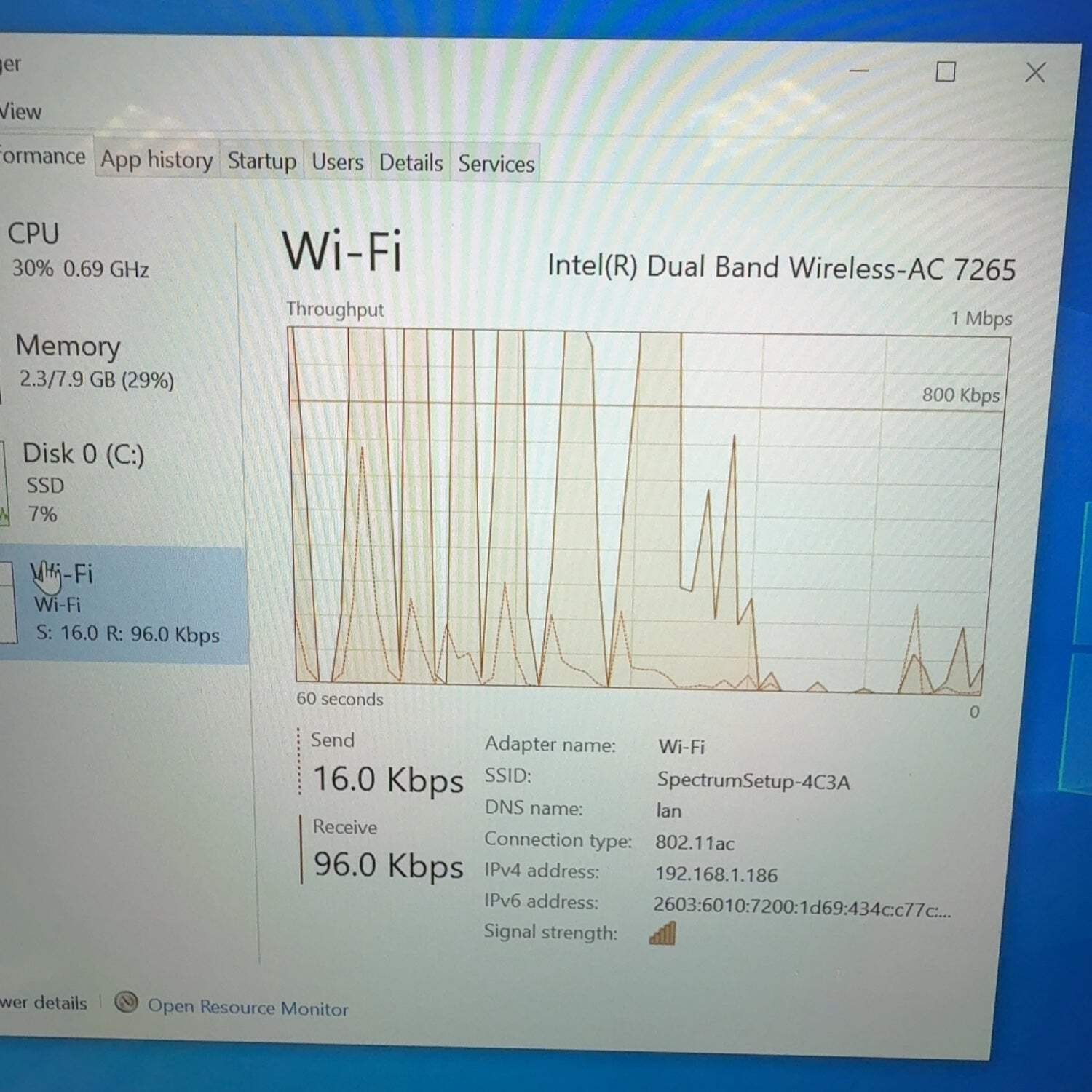 Dell Latitude E7450 14″ i5-5300U 2.3GHz 8GB RAM 256GB SSD READ