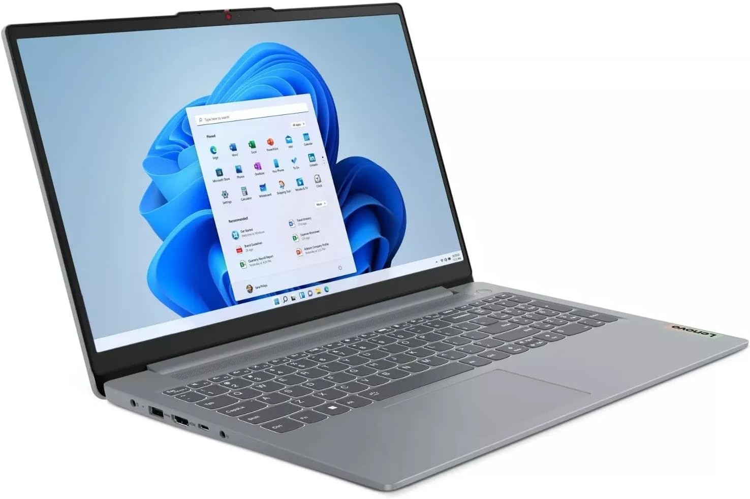 Lenovo Ideapad Slim 3i 15.6″ FHD Laptop(IntelCore i3-N305, 8GBRAM, 256GBSSD)Gray
