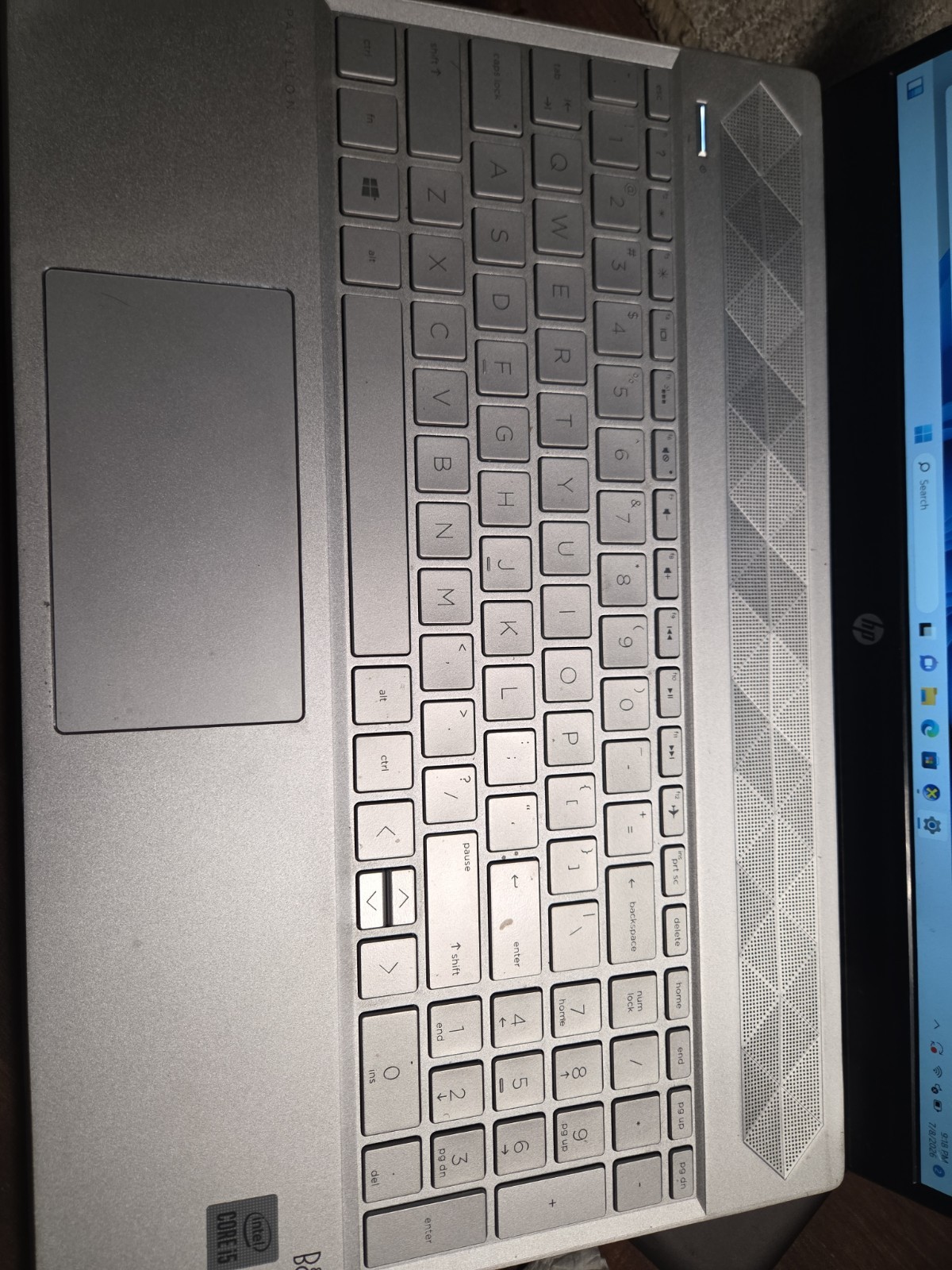 HP Pavilion Laptop 15-cs3xxx Intel i5-1035G1 12GB RAM 500 GB