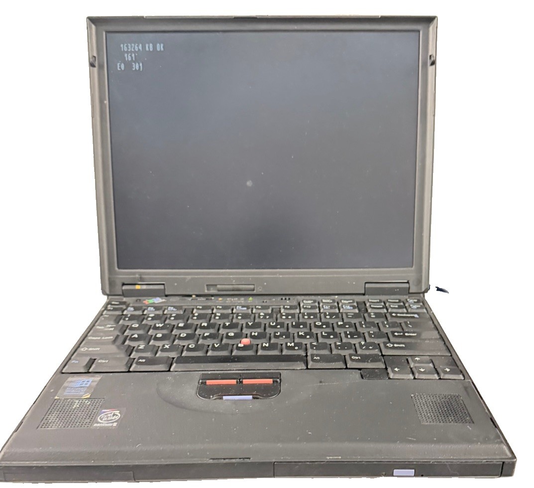 Vintage IBM ThinkPad 600E, Type 2645