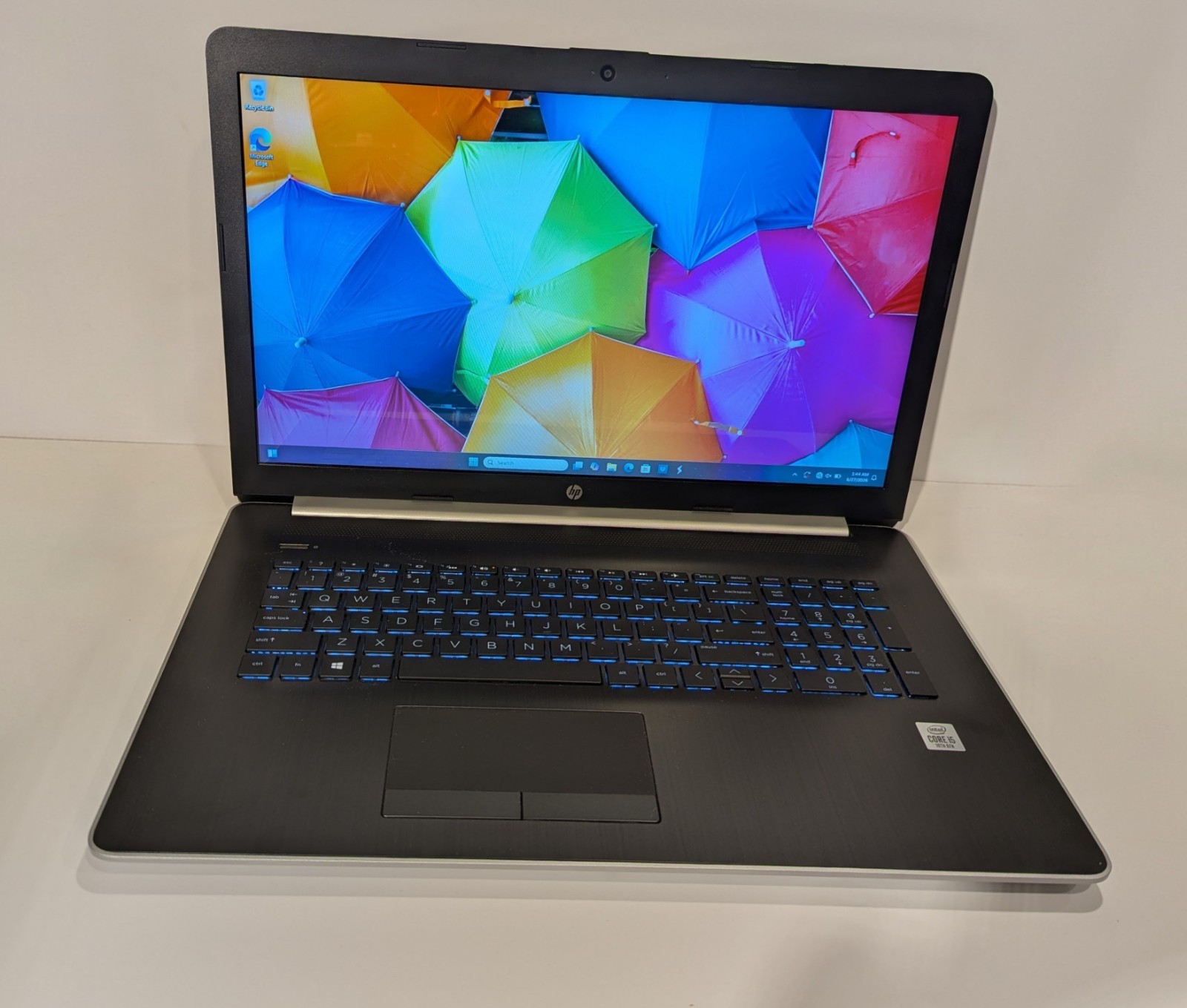 Hp Laptop, 1TB Storage, 12GB Ram, 2.3 GHz intel core i5-10210U, Fully Functional