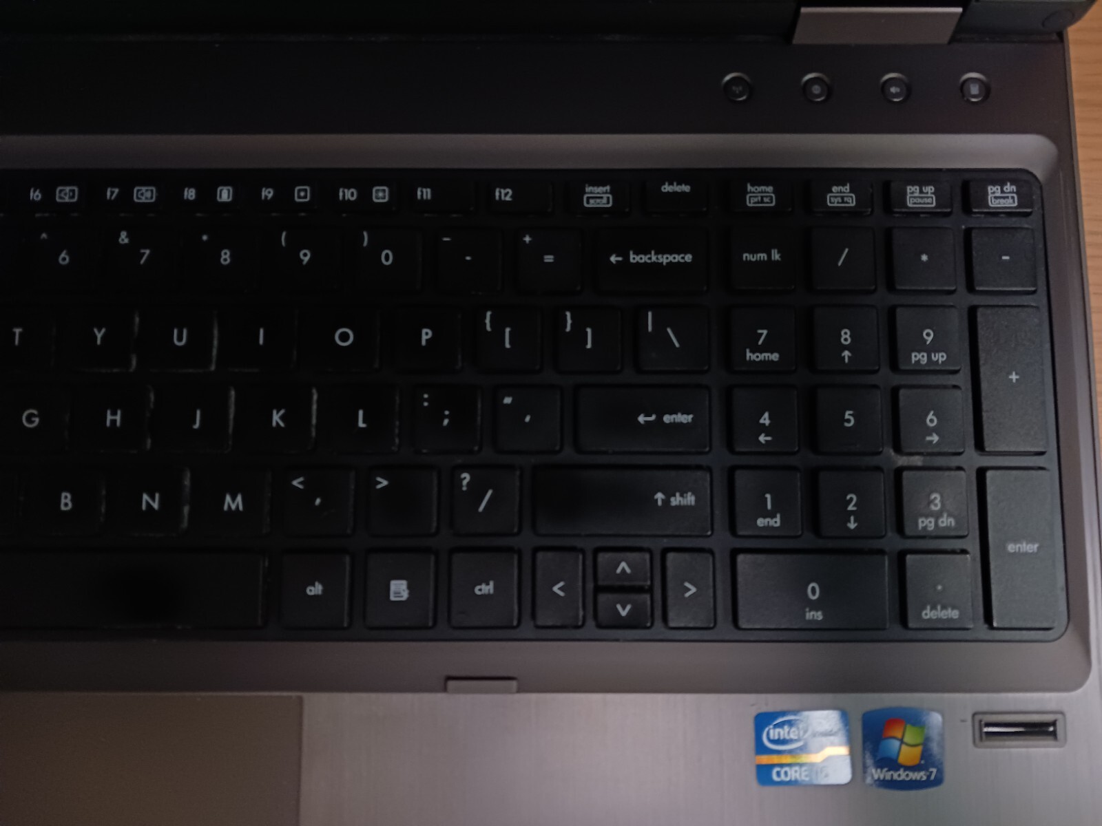 HP ProBook 6560b Laptop Intel Core i5 CPU, 4 GB RAM, No OS/HD/Battery/Charger FP
