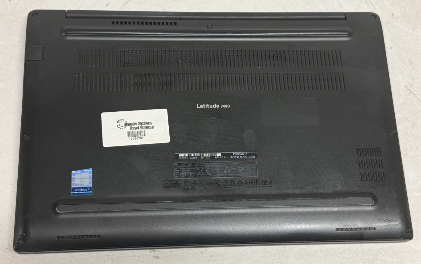 Dell Latitude 7490 14″ (i7-8650u 1.90GHz – 16GB RAM – 512GB SSD – Win11Home)**
