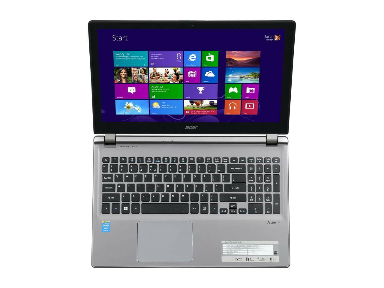 Aspire M5 Ultrabook