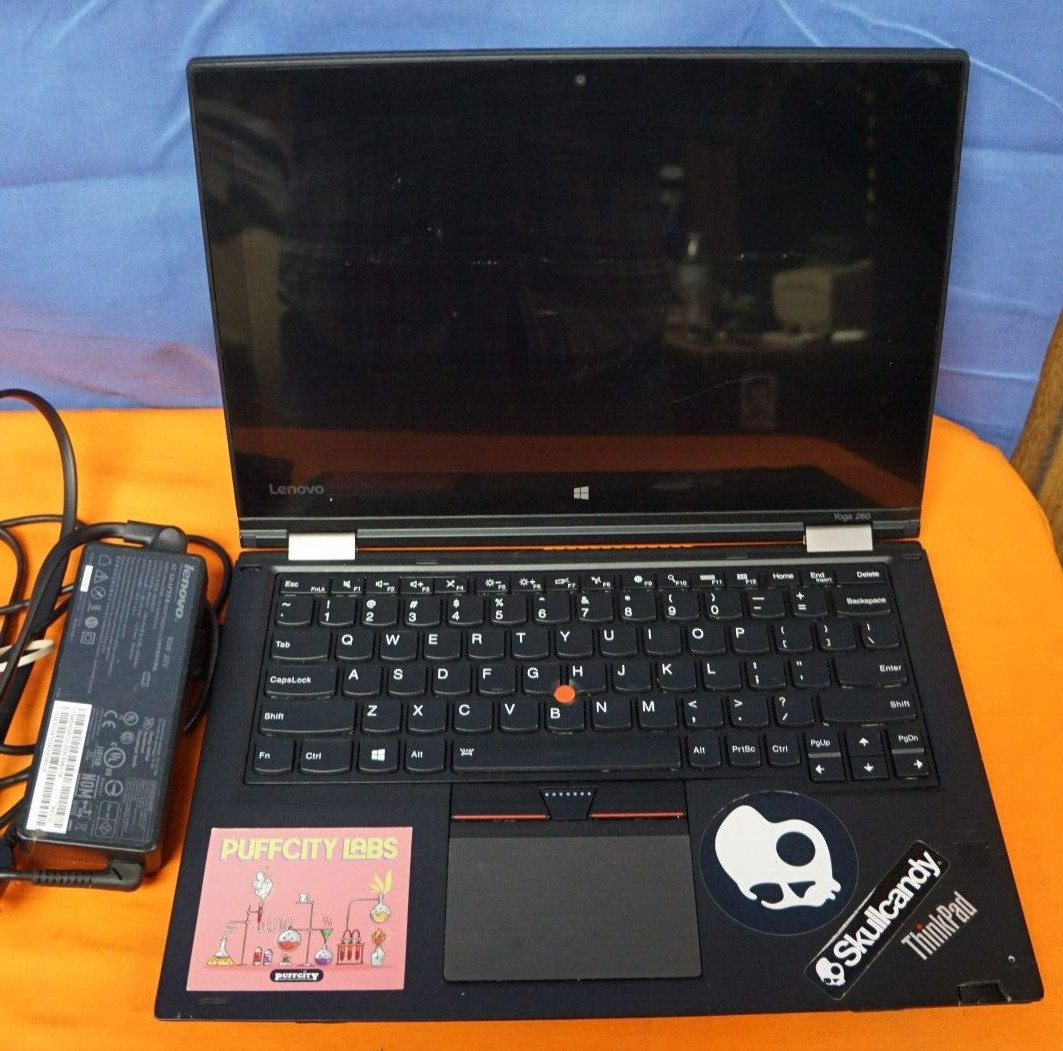 Lenovo Thinkpad Toga 260 LED Touch Screen As IS Parts Repair No Power/Damage