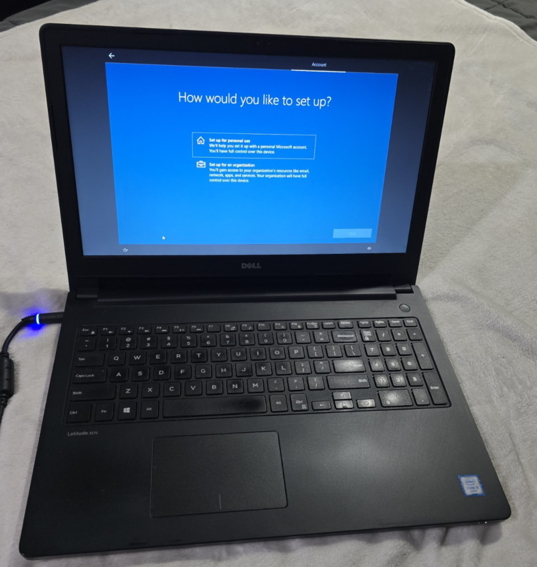 Dell Laptop Latitude 3570 BLACK Built-in Webcam w/ Power Adapter Working