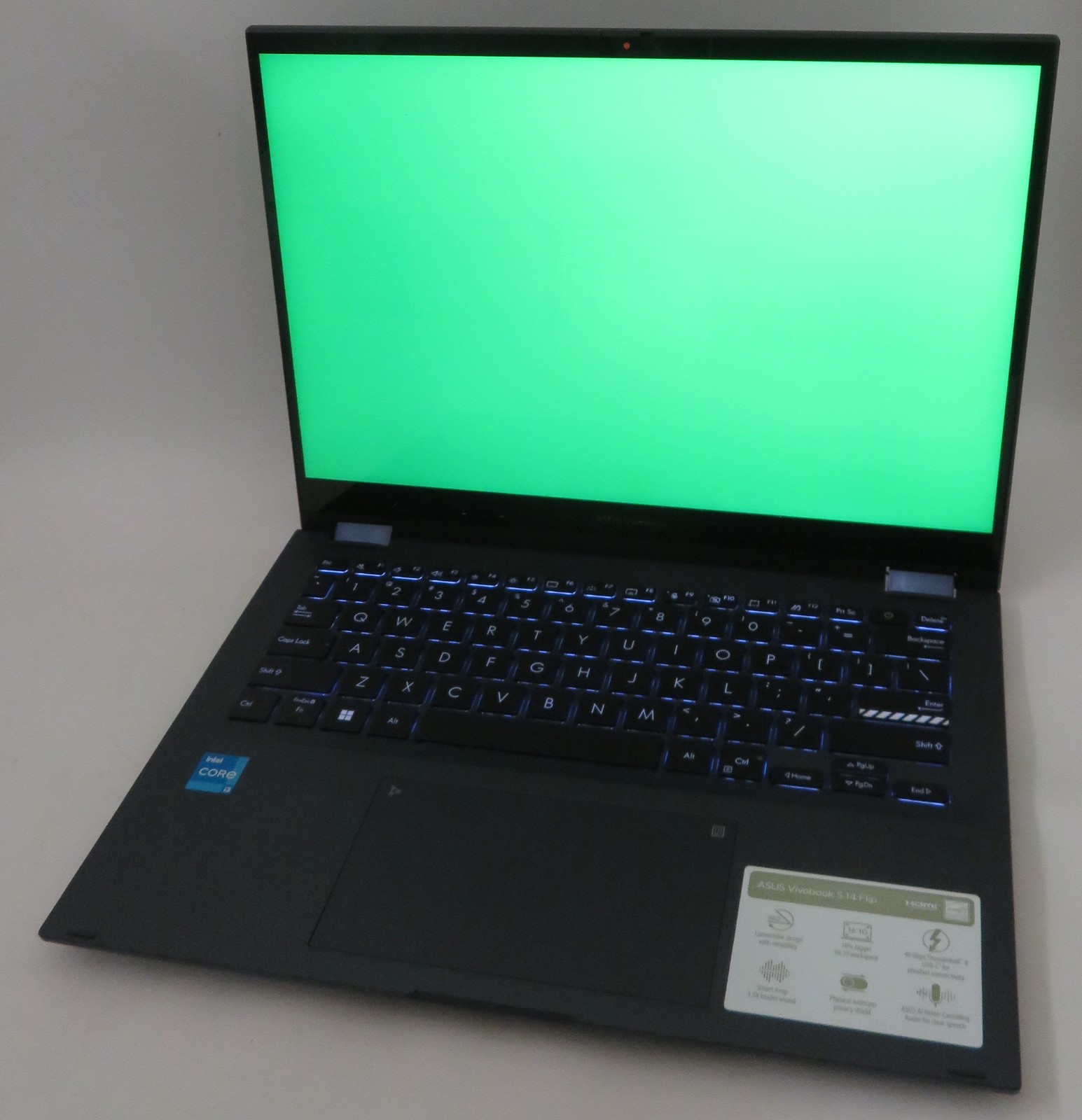 ASUS Vivobook Flip TP3402ZA 14in TouchScreen i3-1220P@1.5GHz 8GB RAM 256GB Win11