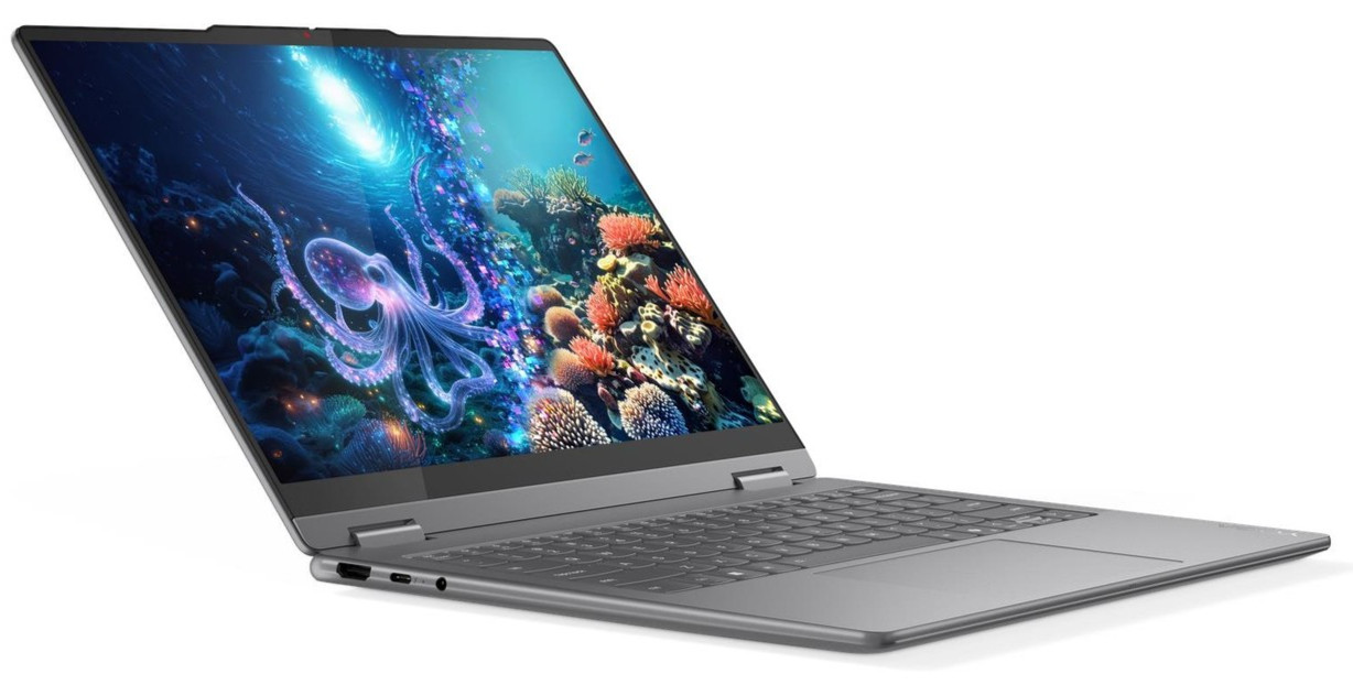 Lenovo Yoga 7 2-in-1 14″ WUXGA OLED Touch Ultra 5 226V 16GB 1TB SSD FPReader Cam