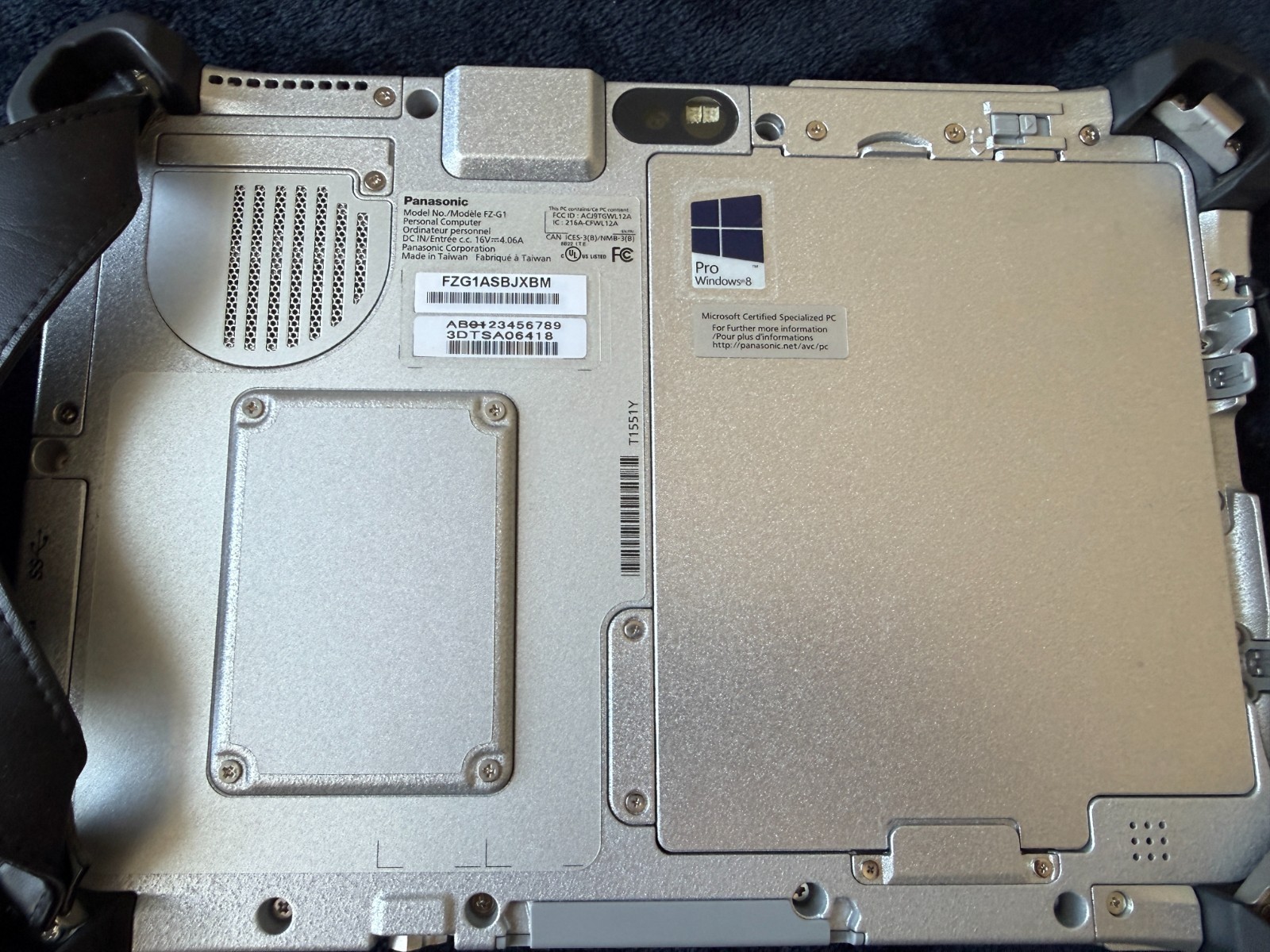 Panasonic Toughpad FZ-G1 with Built-in GPS and Global Mapper 15 (Mint Condition)