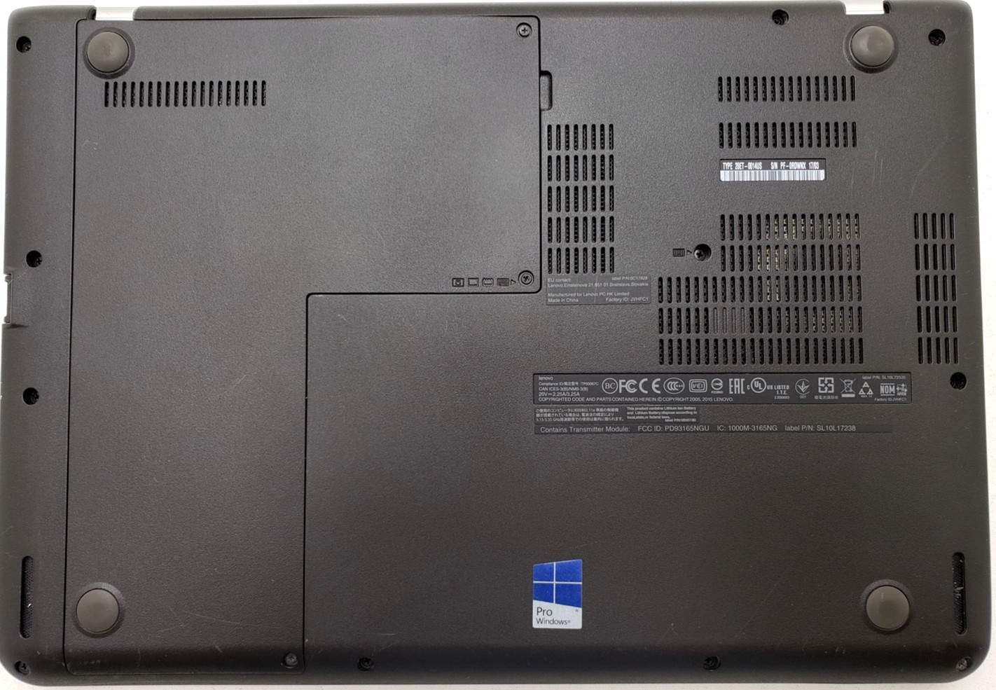 Lenovo ThinkPad E460 Laptop Intel Core i5-6200U 8GB RAM 128GB SSD 14″ Win 11 Pro