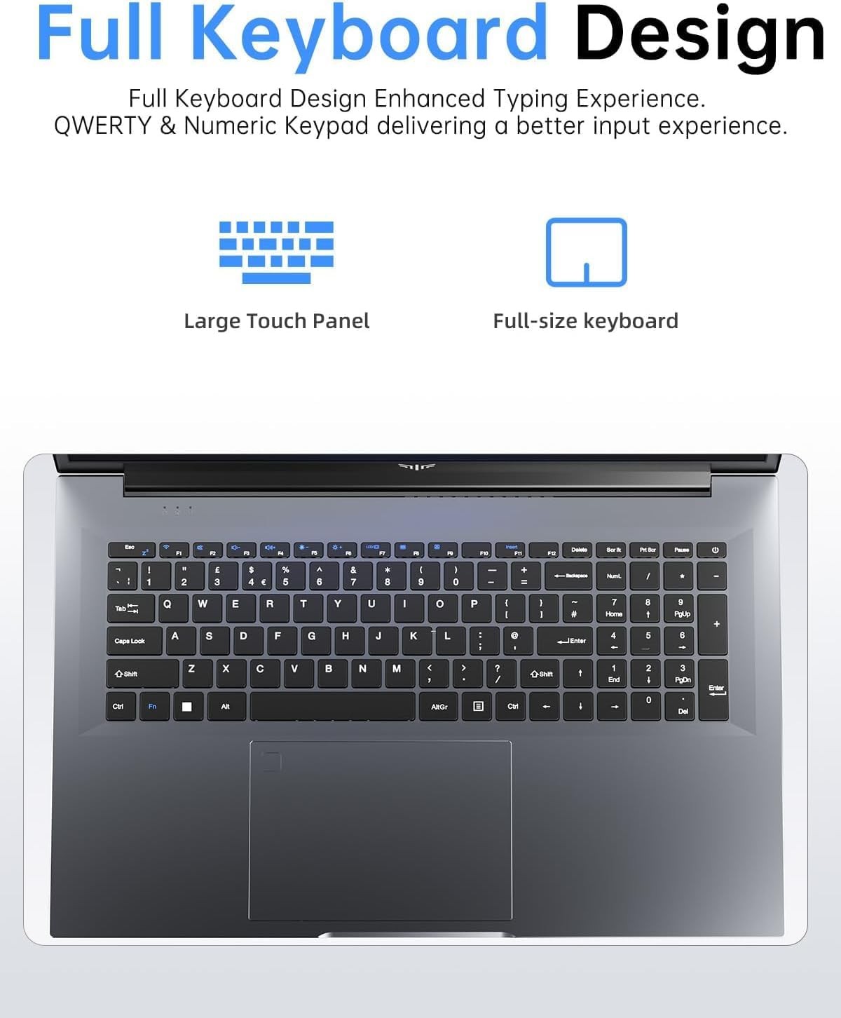 ACEMAGIC 16″ UHD Laptop Intel 12th N95 16GB RAM 512GB M.2 SSD Windows11 WIFI5