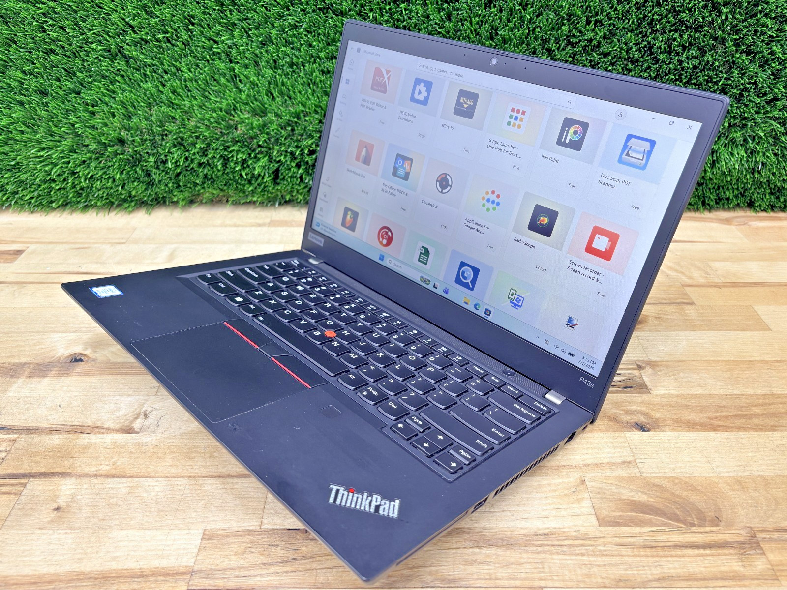 Lenovo ThinkPad P43s Intel i7-8th Gen 1.90GHz 16GB RAM 256GB SSD Windows 11 Pro*